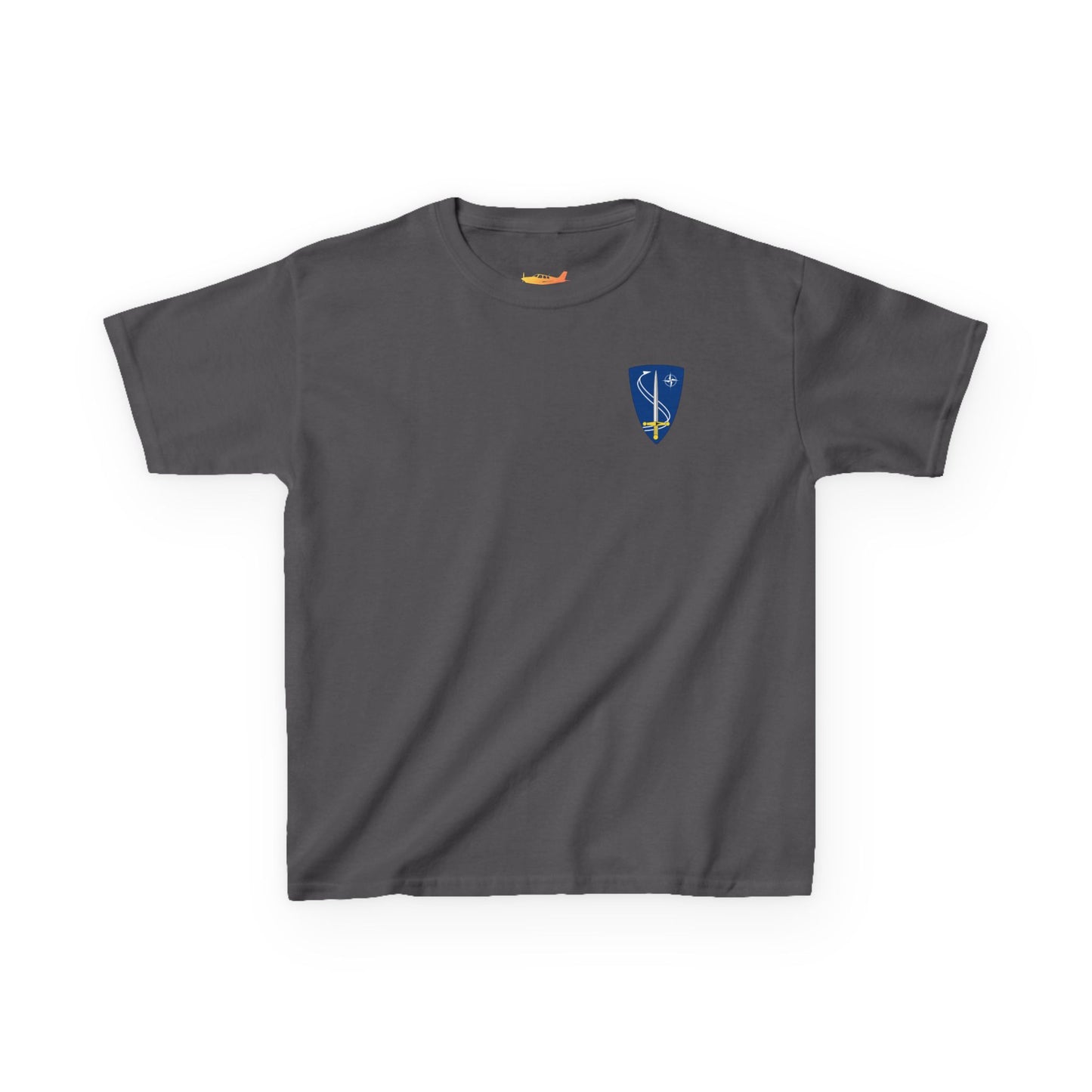 Camiseta unisex infantil del avión de combate Eurofighter Typhoon