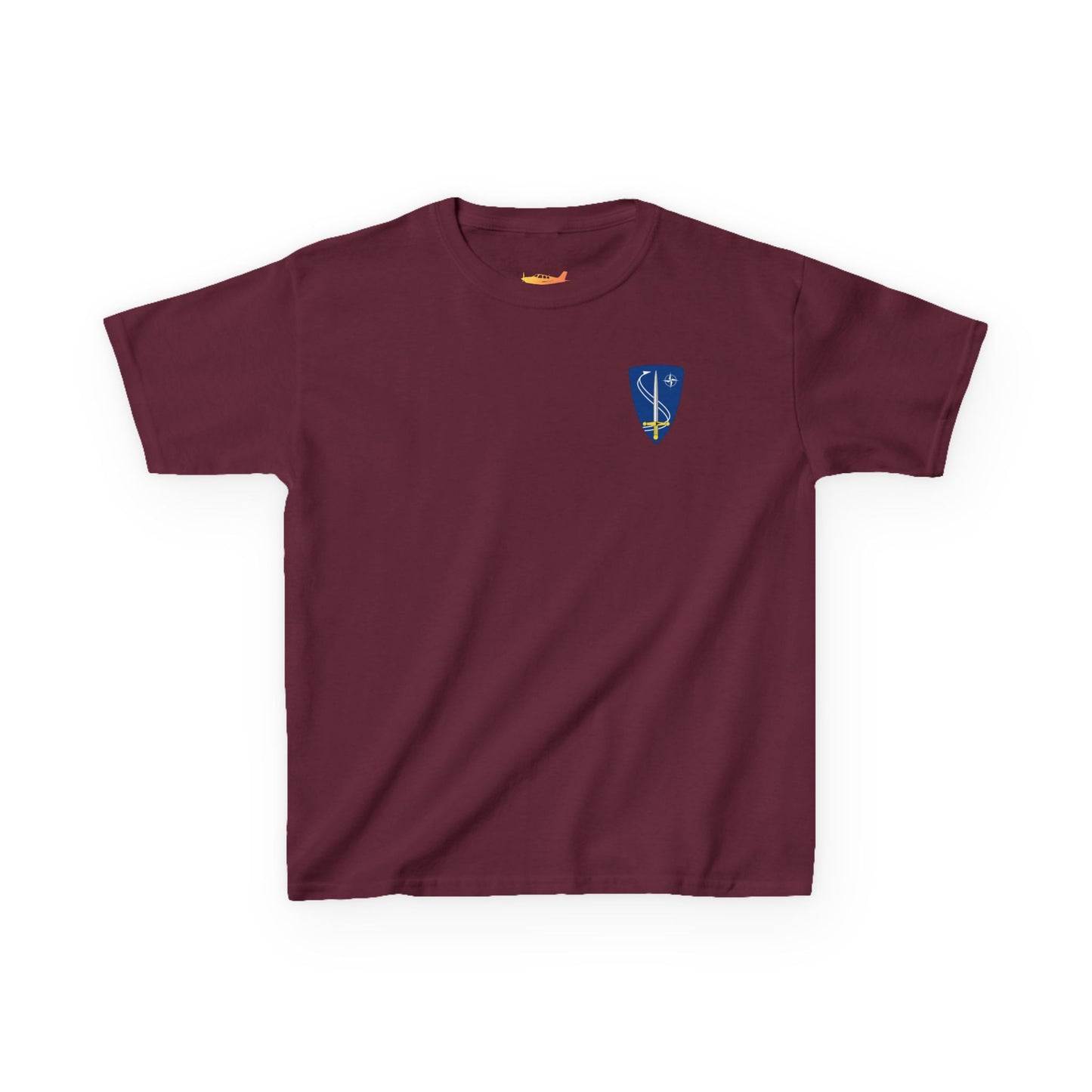 Camiseta unisex infantil del avión de combate Eurofighter Typhoon