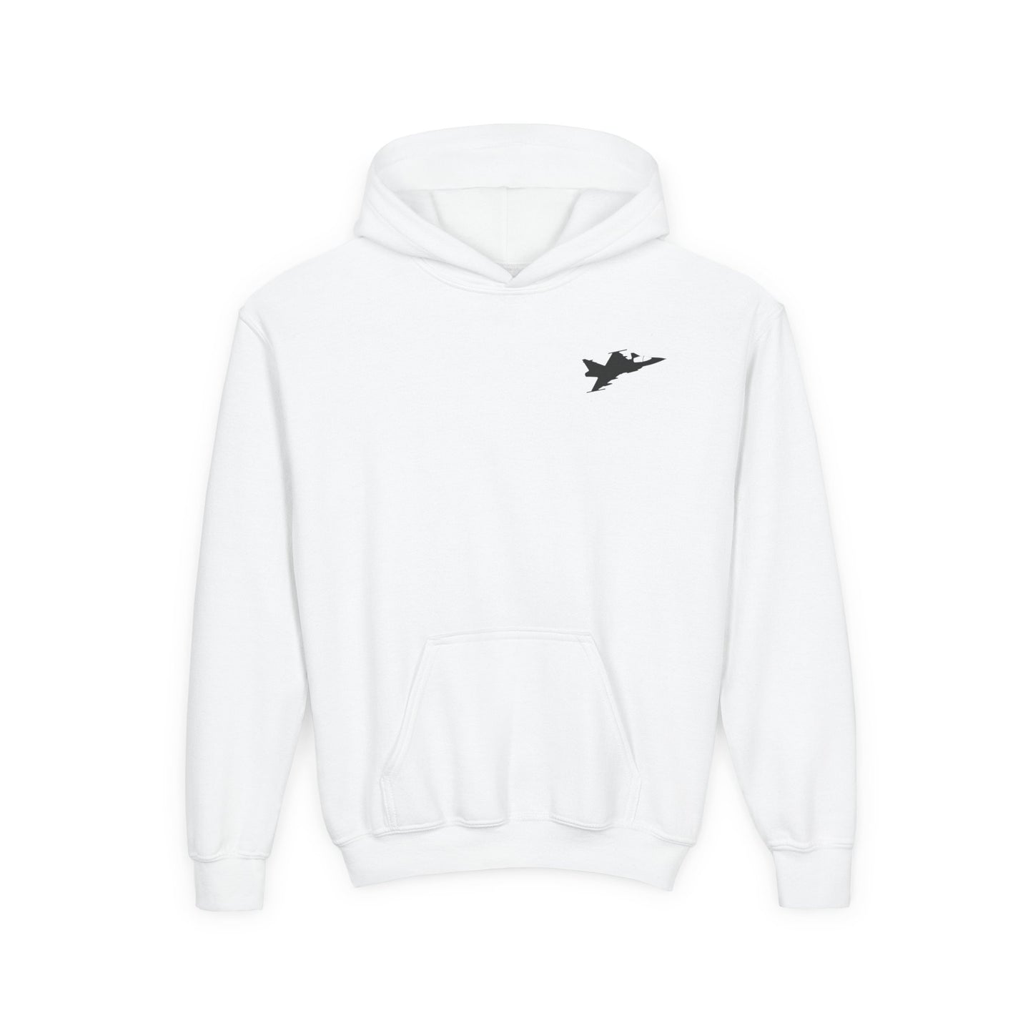 Kids JAS-39 Gripen Fighter Jet Unisex Hoodie