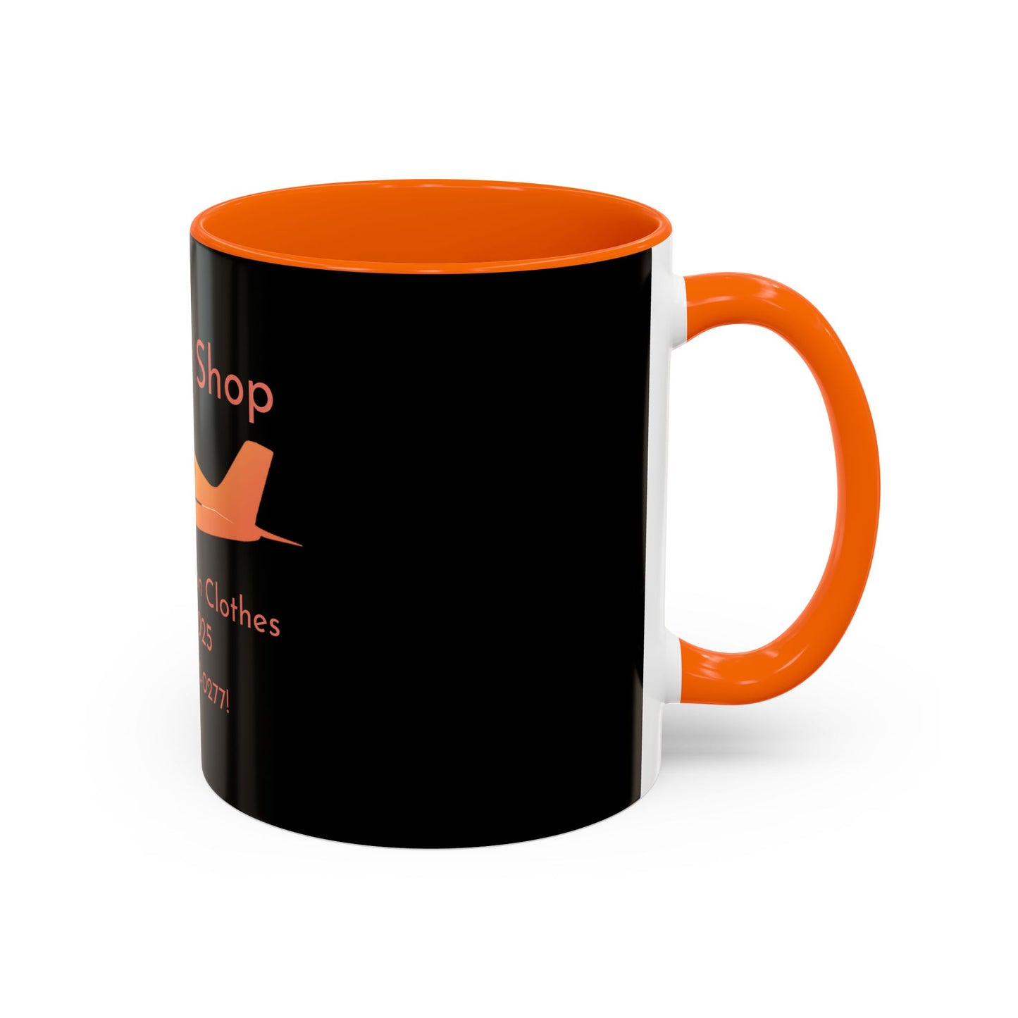 FlyWear Shop Logo Black Mug