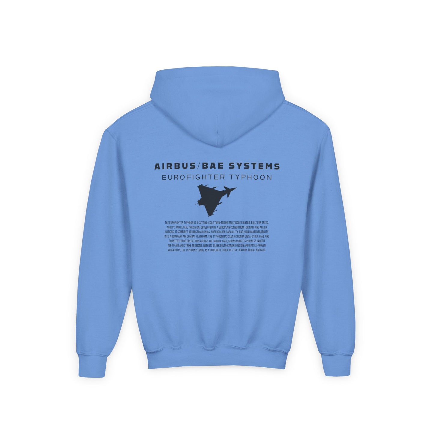 Kids Eurofighter Typhoon Fighter Jet Unisex Hoodie