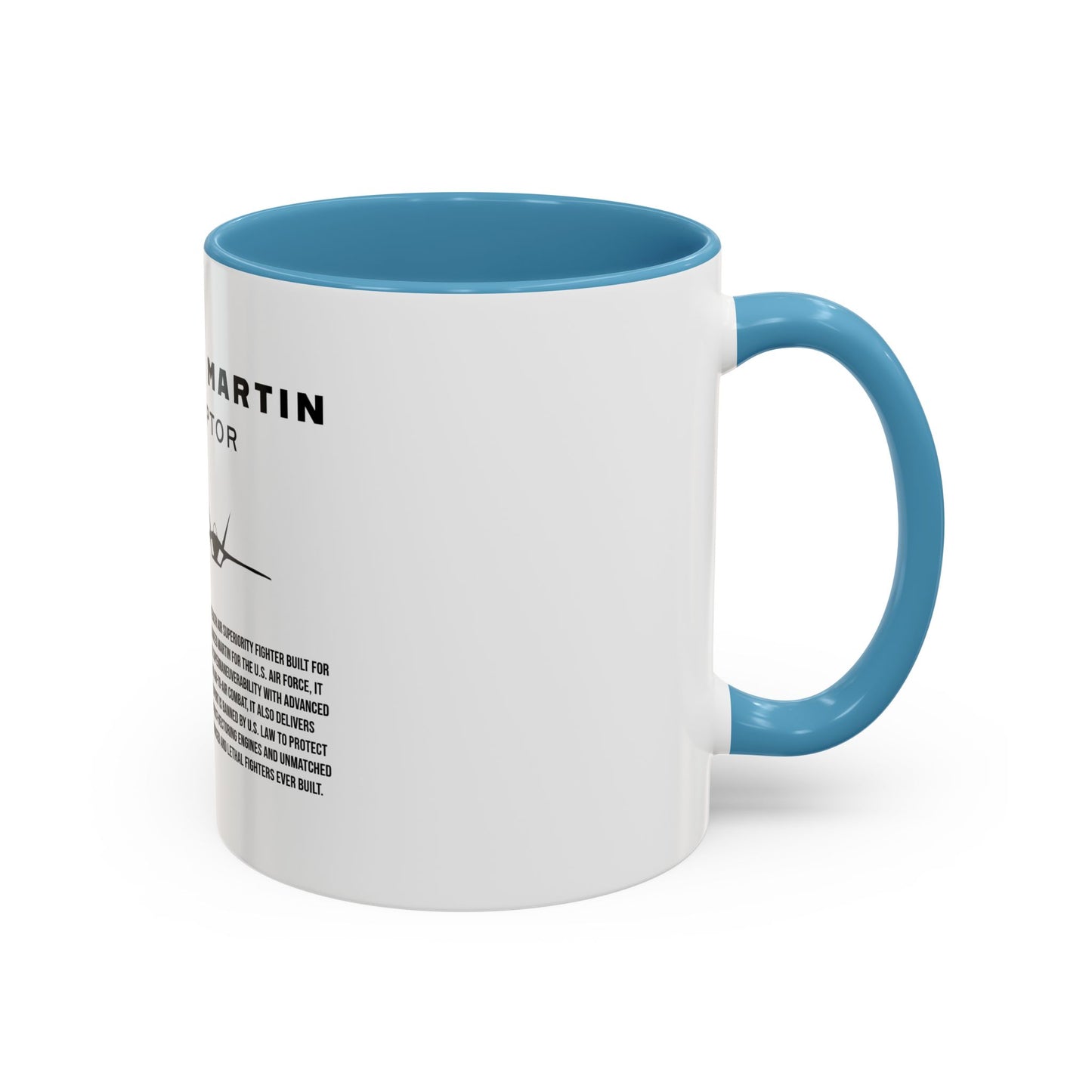 F-22 Raptor Fighter Jet Coffee Mug