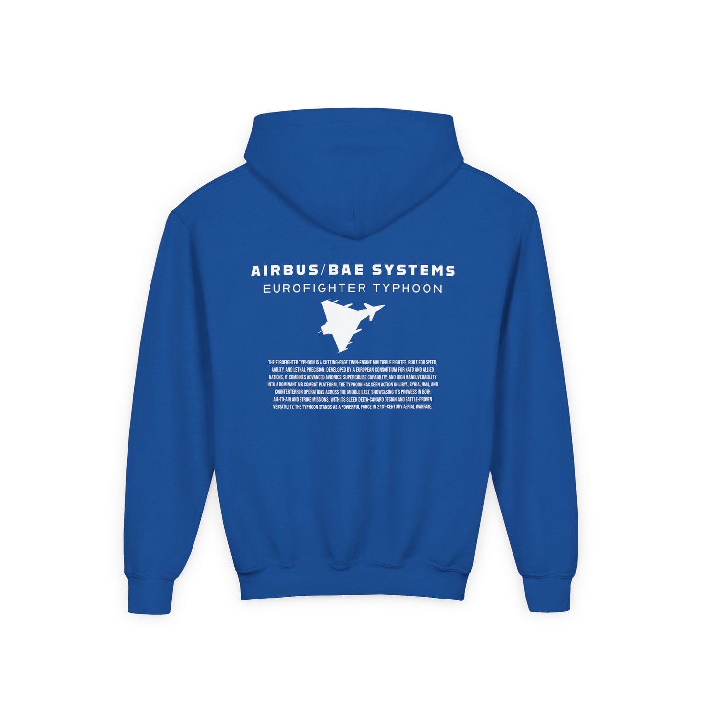 Kids Eurofighter Typhoon Fighter Jet Unisex Hoodie
