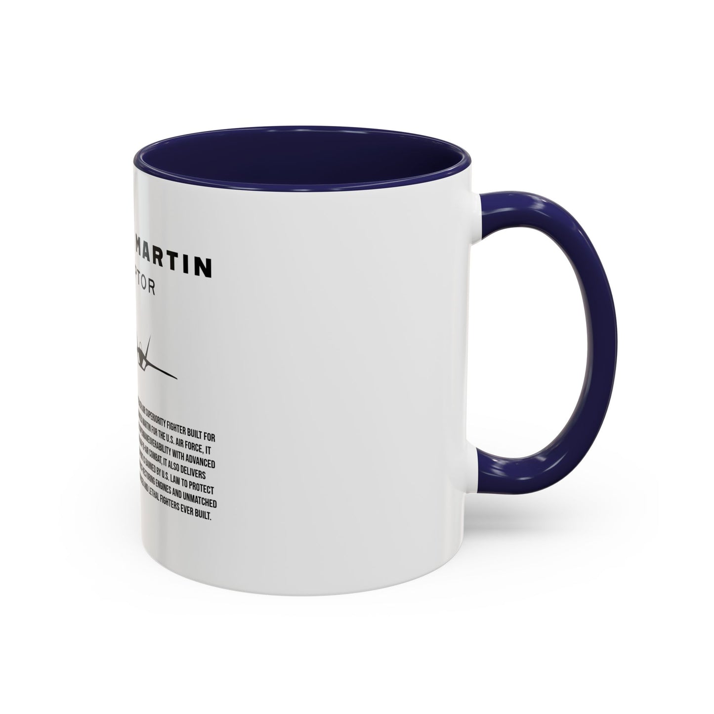 F-22 Raptor Fighter Jet Coffee Mug