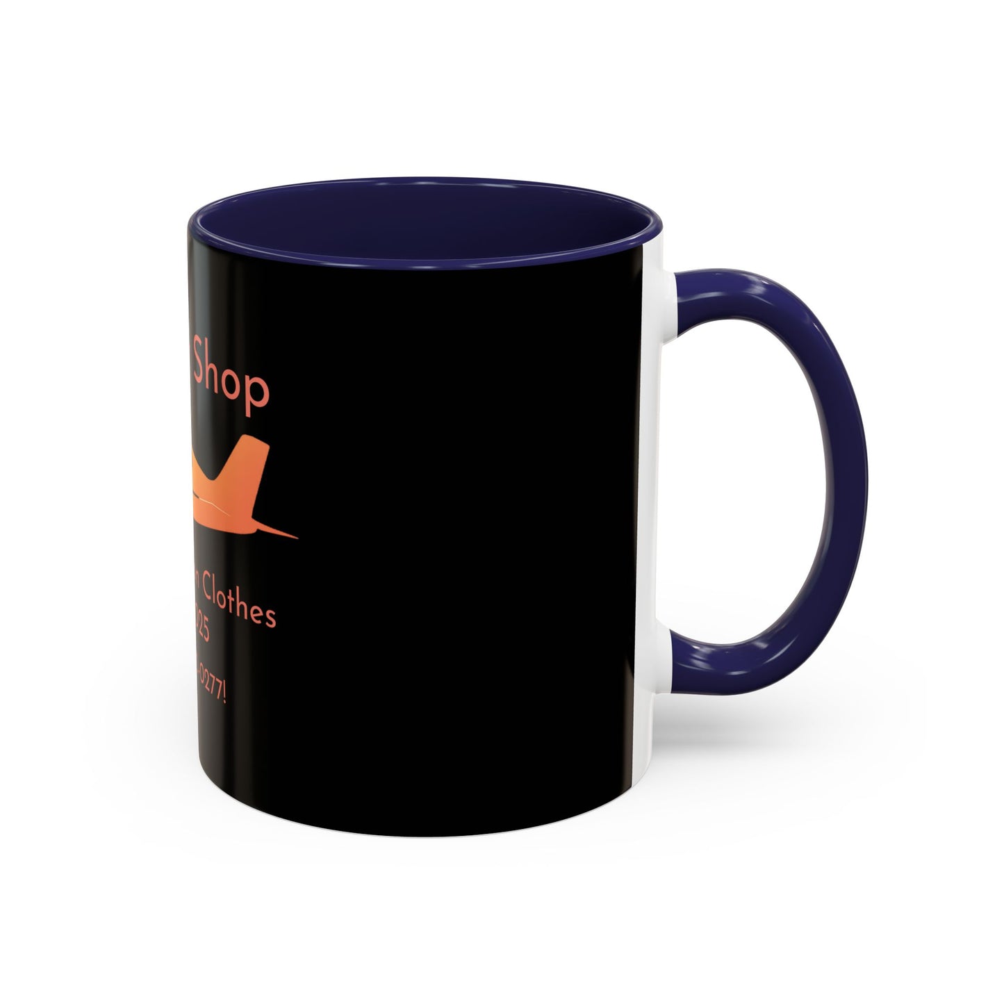 FlyWear Shop Logo Black Mug