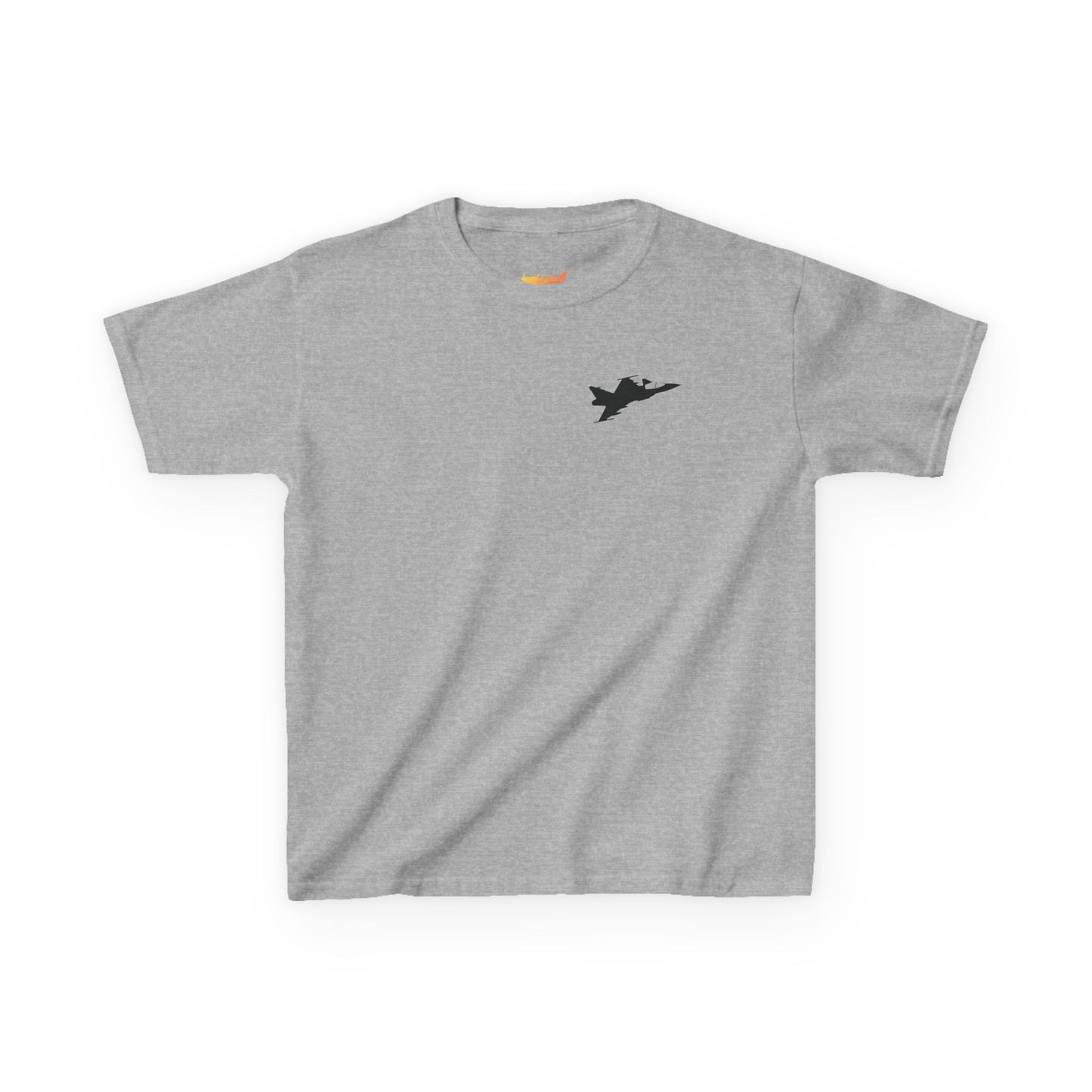 Camiseta unisex para niños del avión de combate Gripen JAS-39