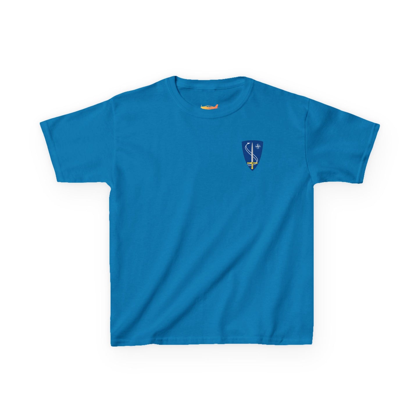 Camiseta unisex infantil del avión de combate Eurofighter Typhoon