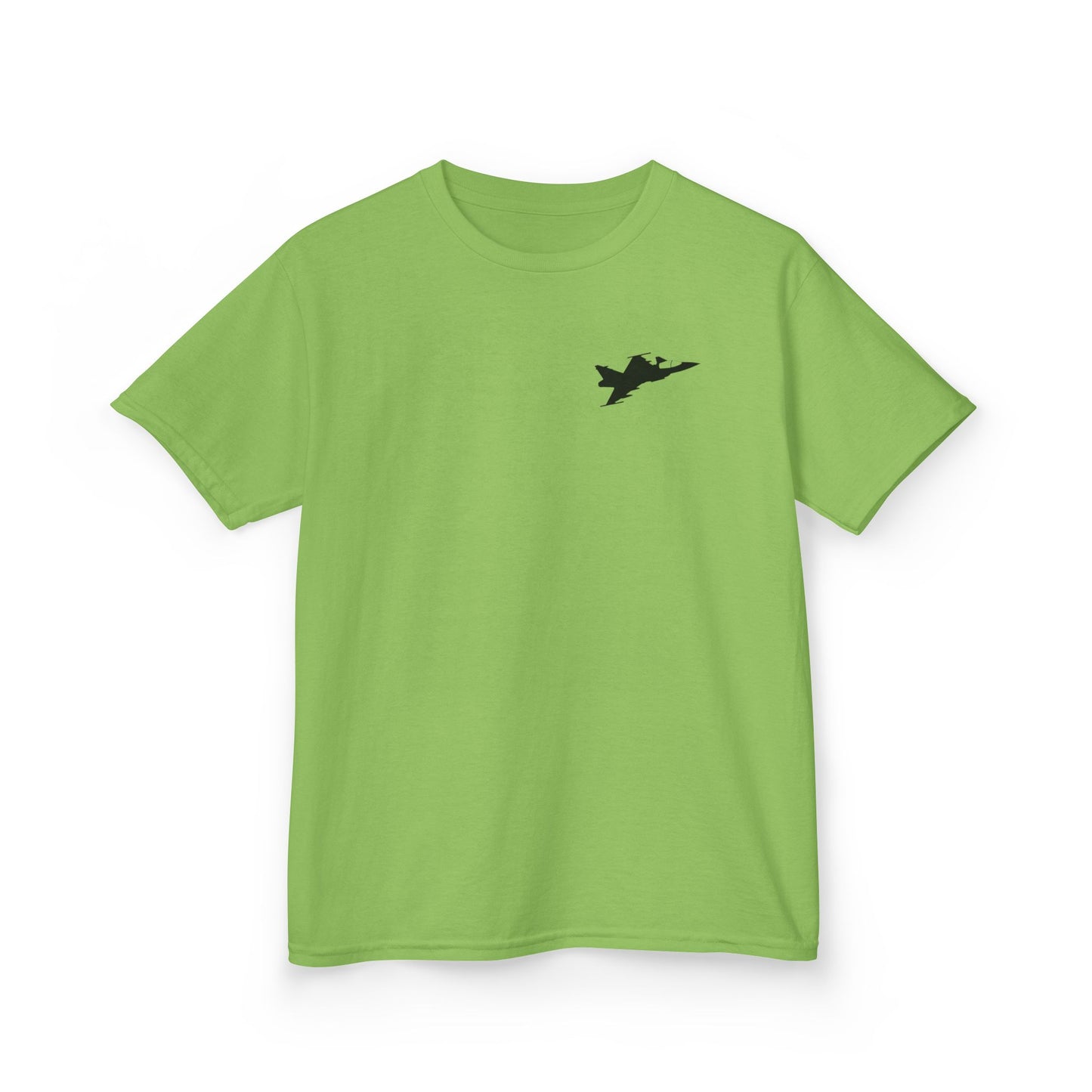 Camiseta unisex para niños del avión de combate Gripen JAS-39