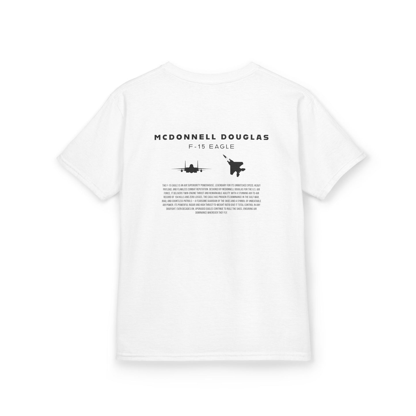 Youth F-15 Eagle Fighter Jet Unisex T-Shirt