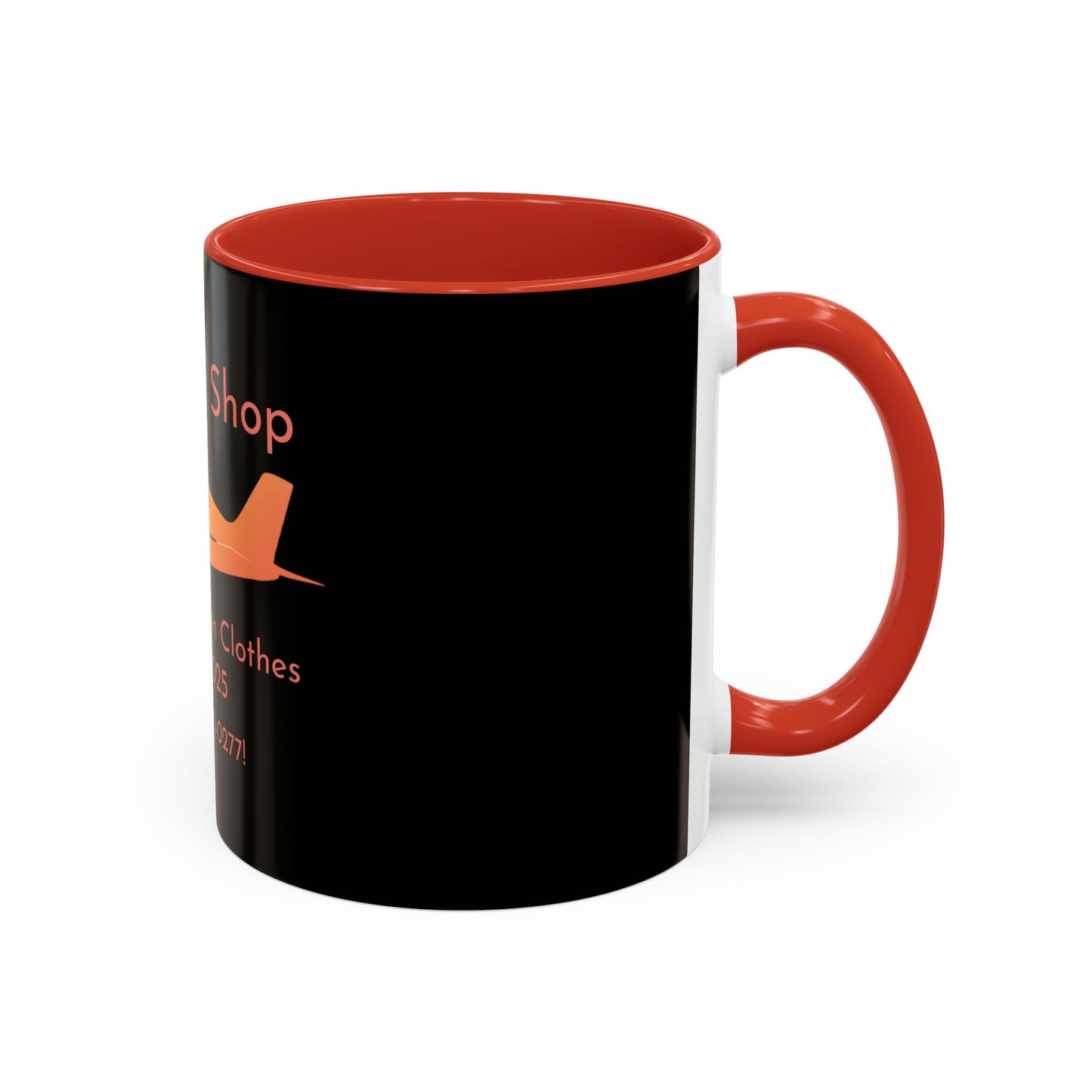 FlyWear Shop Logo Black Mug
