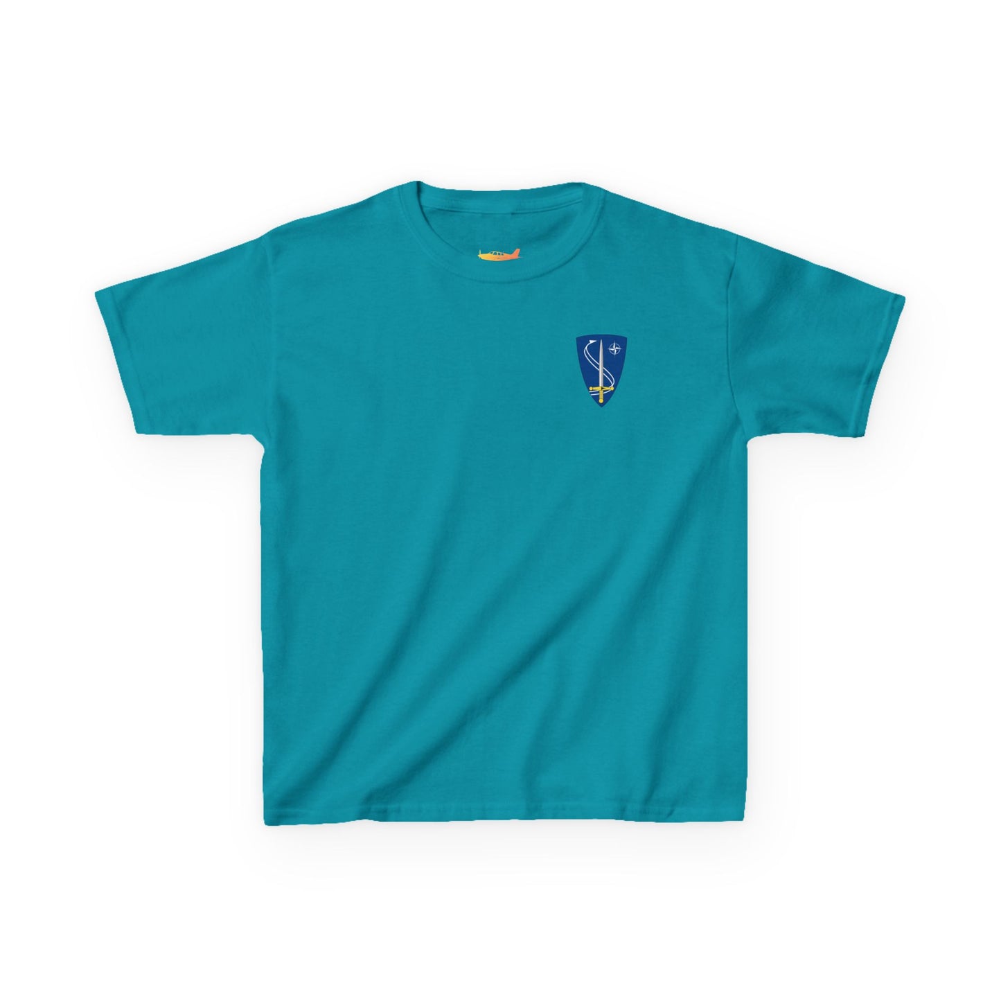 Camiseta unisex infantil del avión de combate Eurofighter Typhoon