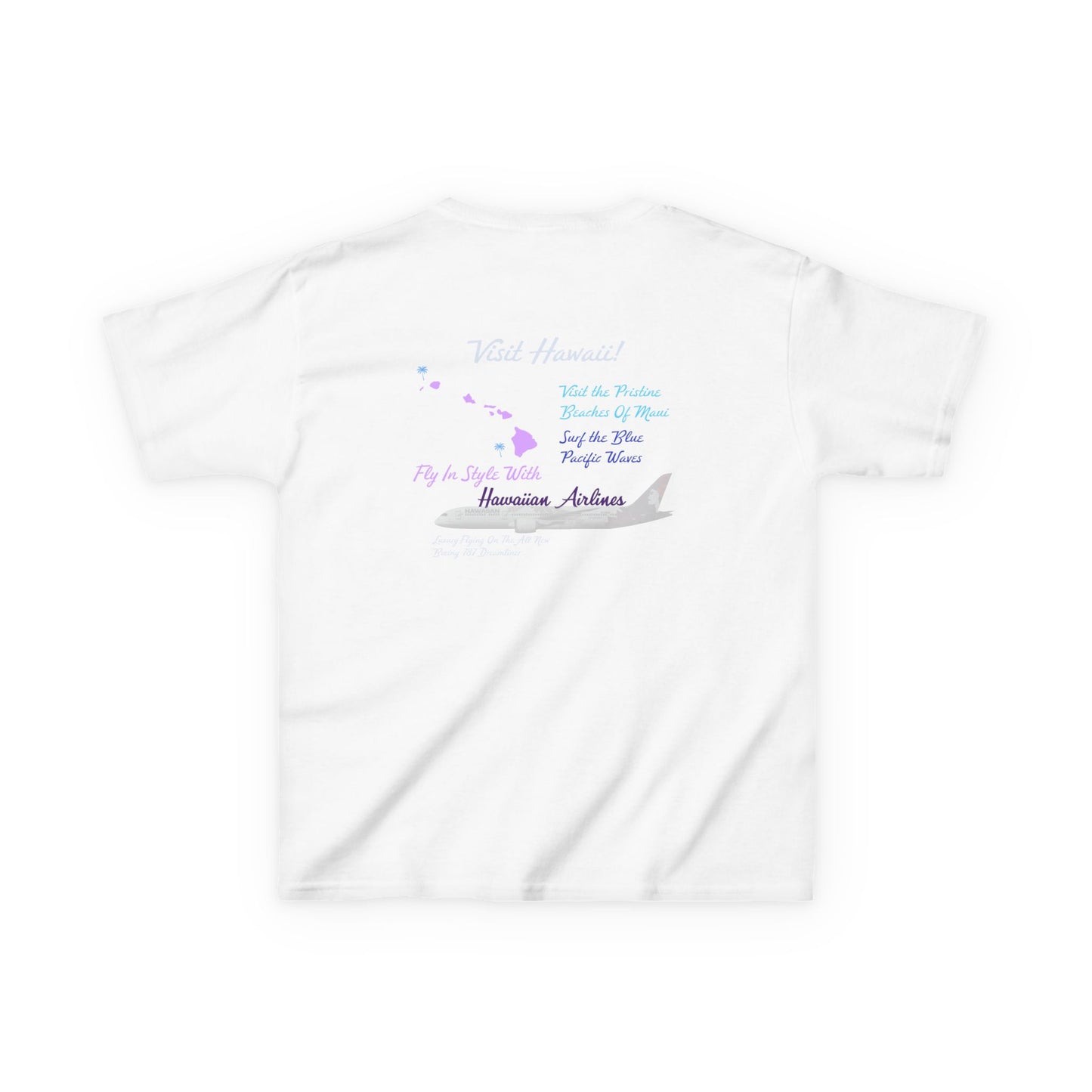 Kids Visit Hawaii Retro Unisex T-Shirt