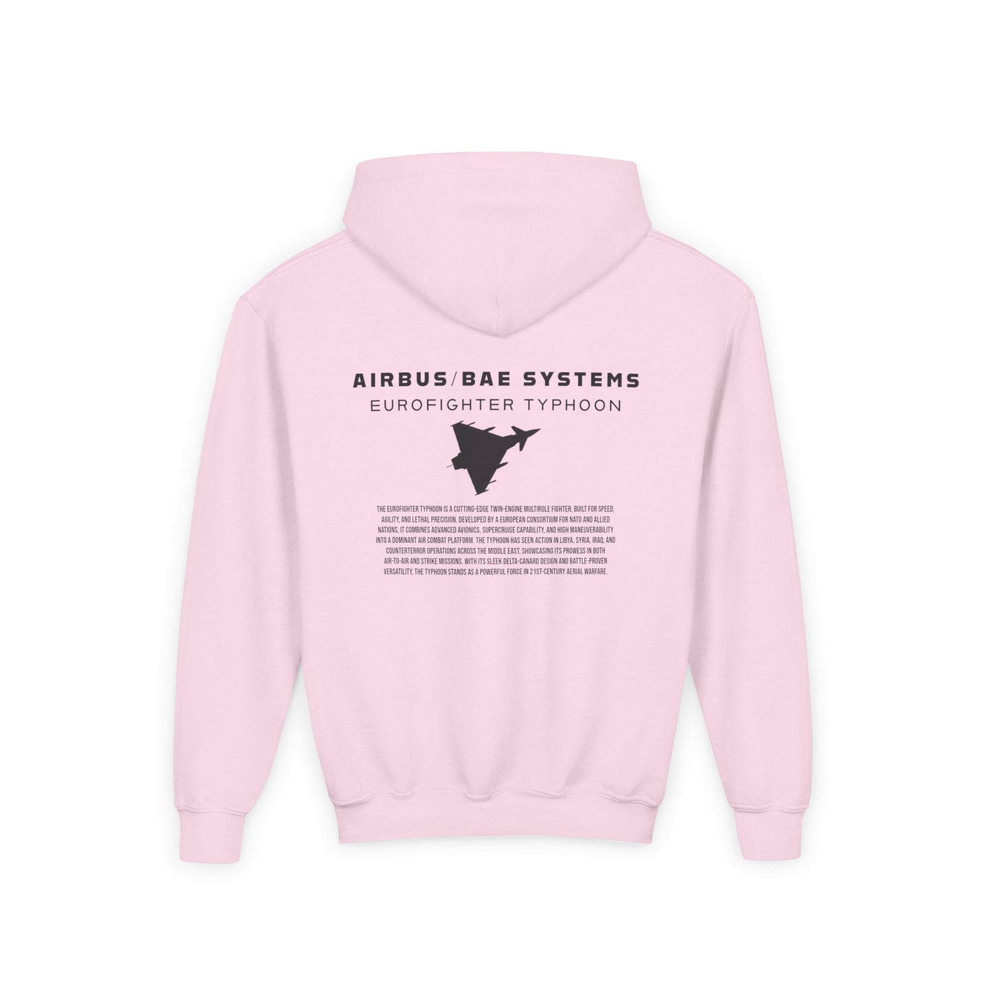 Kids Eurofighter Typhoon Fighter Jet Unisex Hoodie