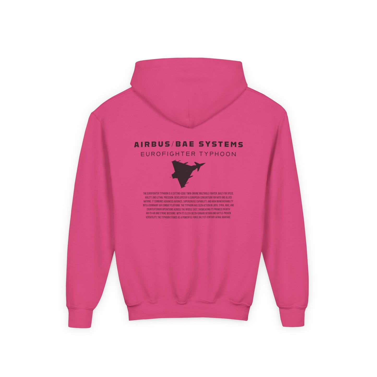 Kids Eurofighter Typhoon Fighter Jet Unisex Hoodie