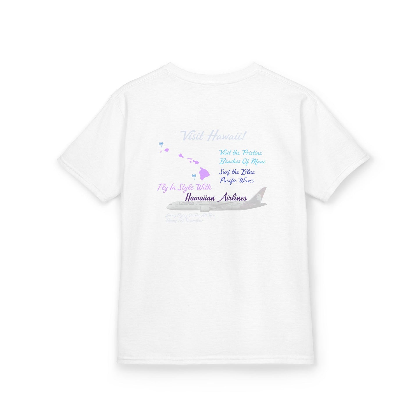 Kids Visit Hawaii Retro Unisex T-Shirt
