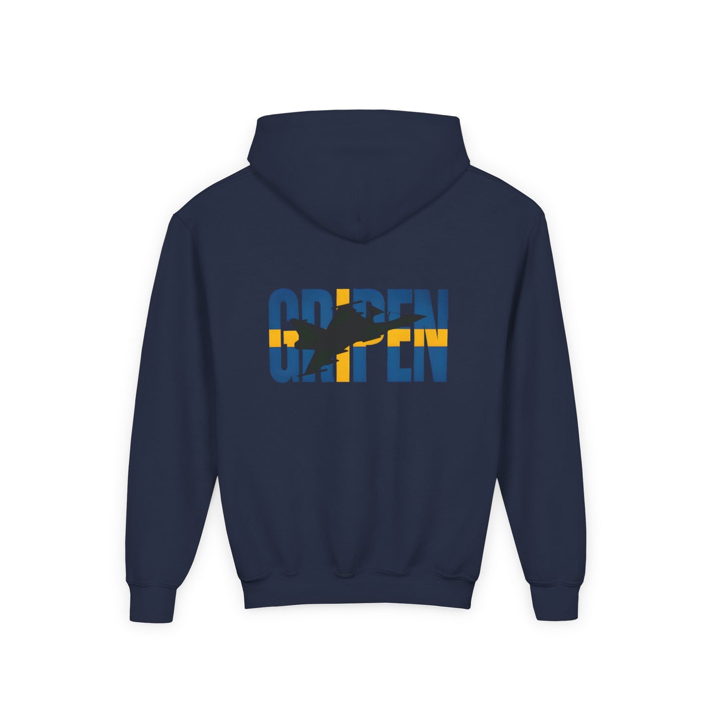 Kids JAS-39 Gripen Fighter Jet Unisex Hoodie