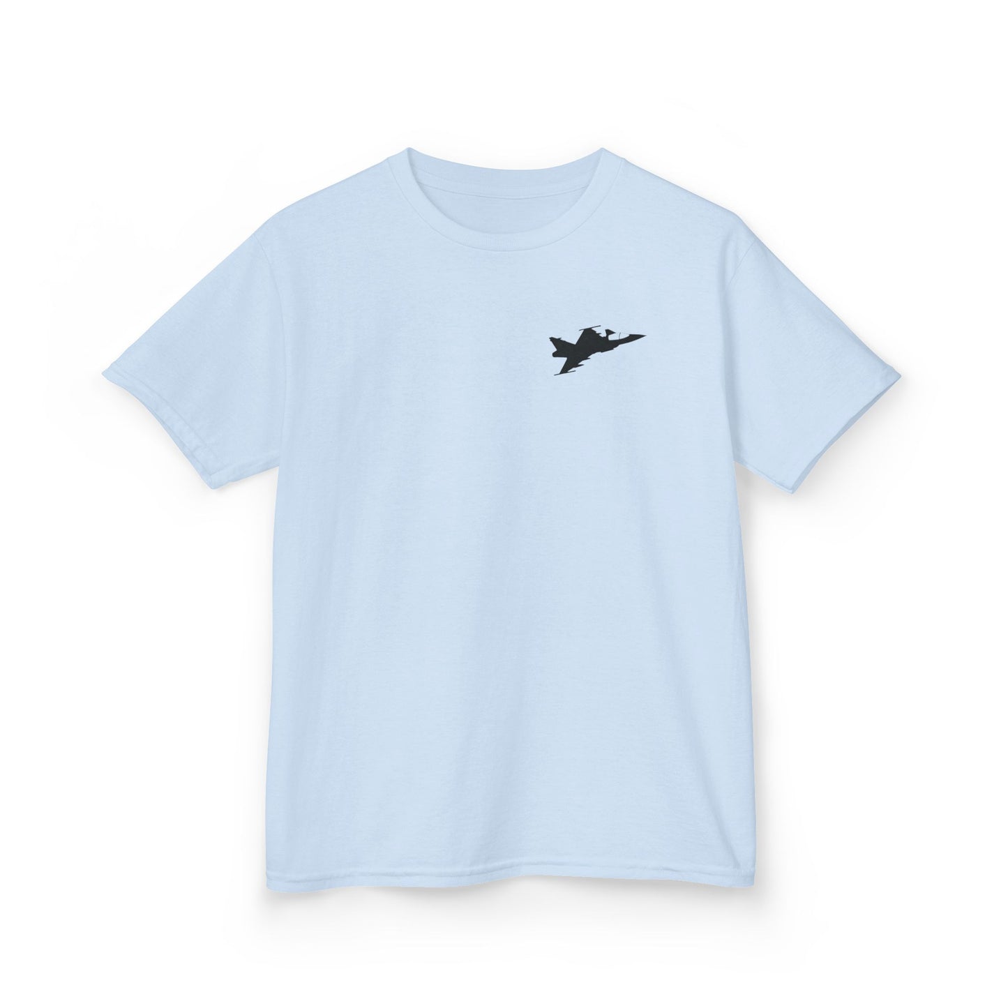 Camiseta unisex para niños del avión de combate Gripen JAS-39