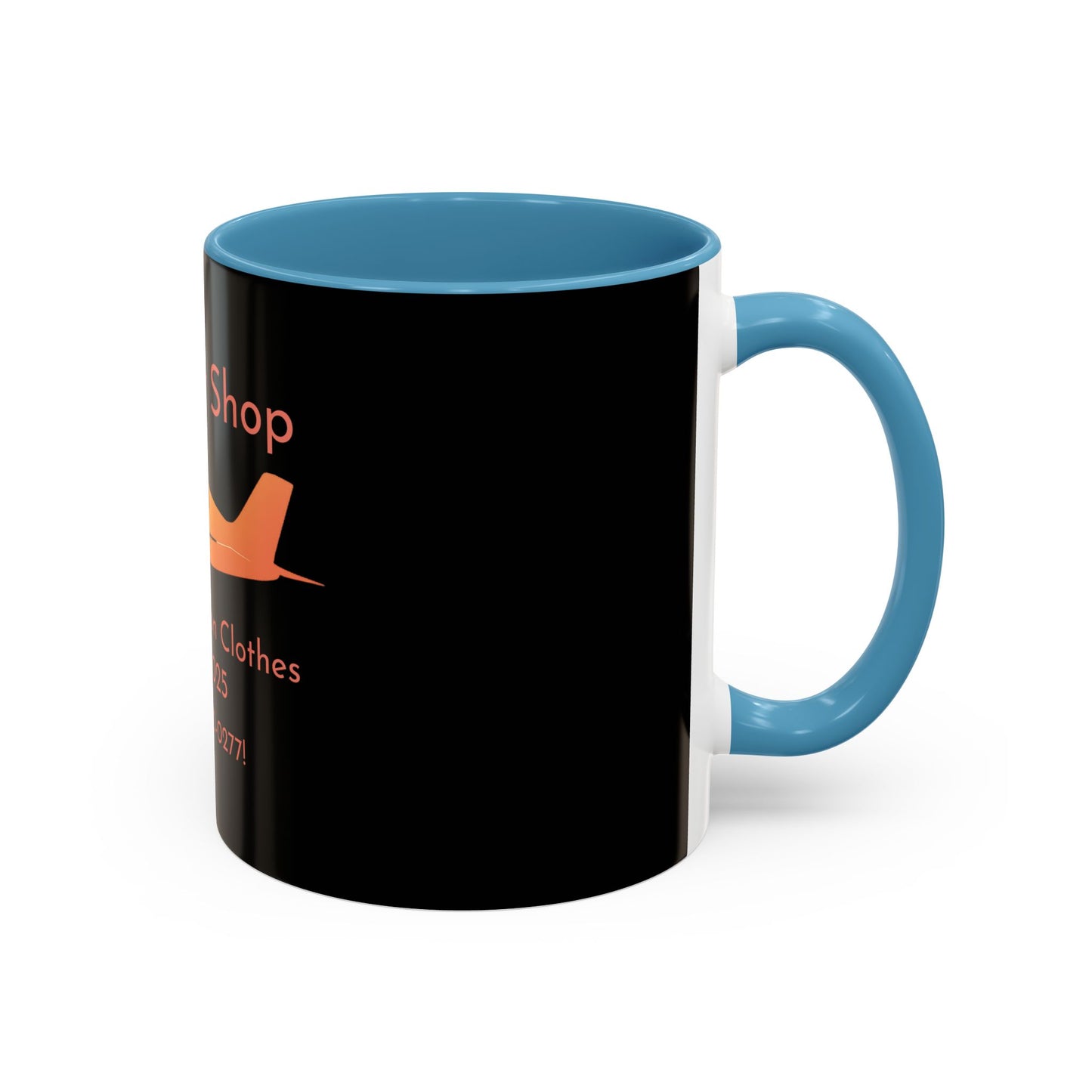 FlyWear Shop Logo Black Mug