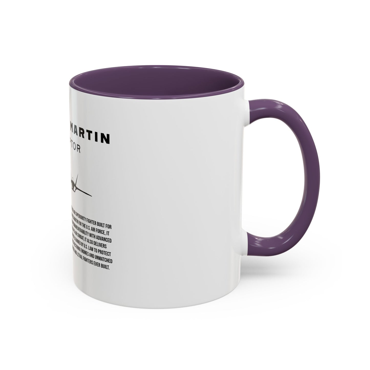 F-22 Raptor Fighter Jet Coffee Mug