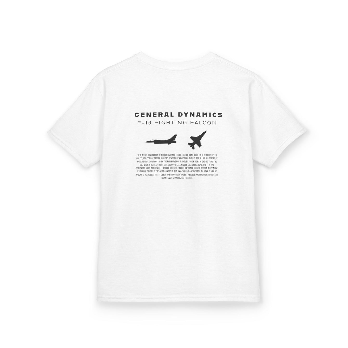 Youth F-16 Fighting Falcon Fighter Jet Unisex T-Shirt