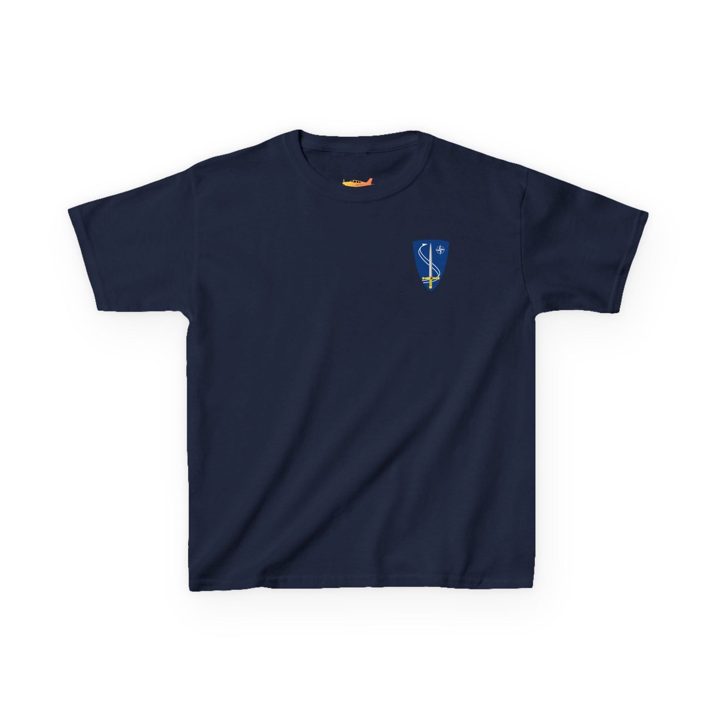 Camiseta unisex infantil del avión de combate Eurofighter Typhoon