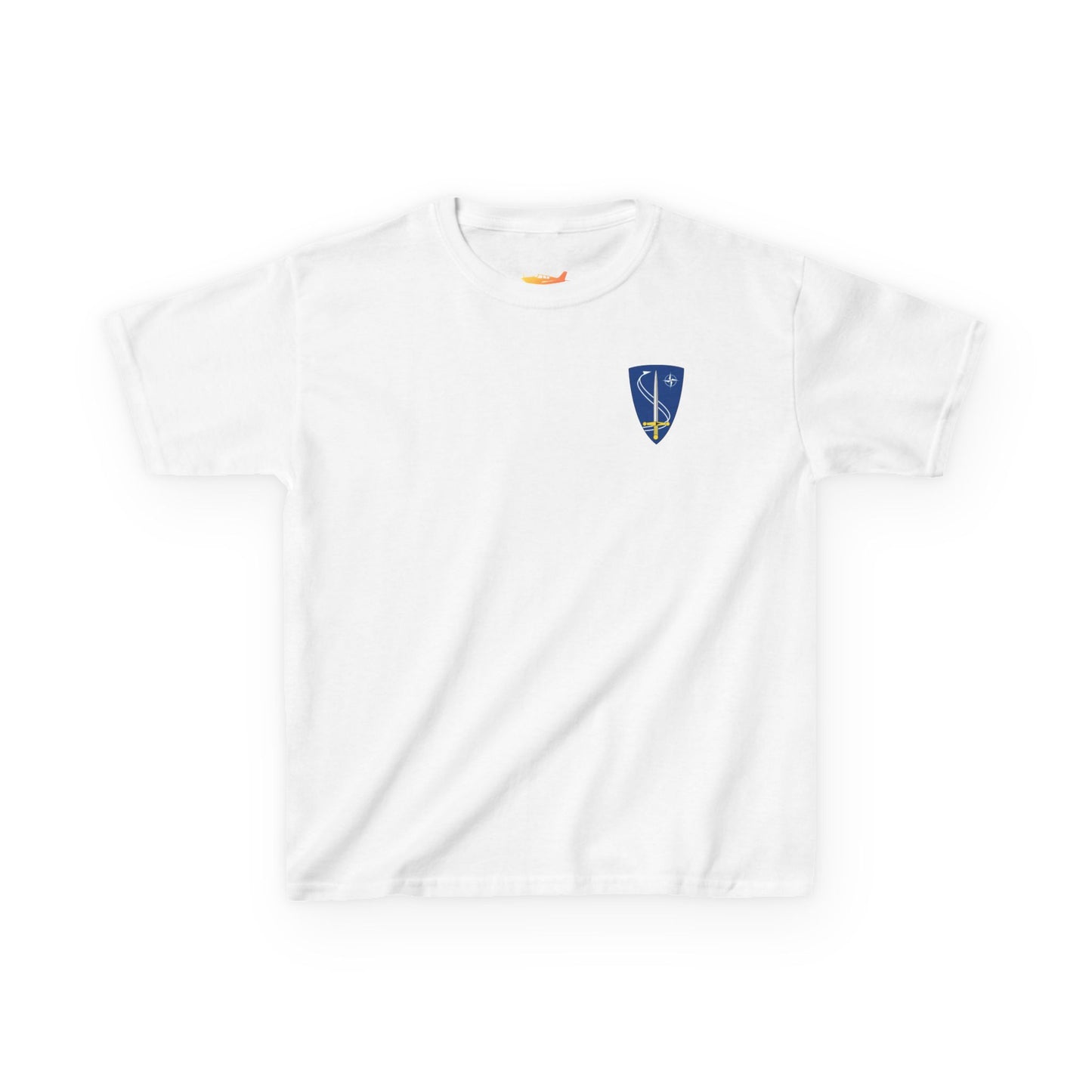 Camiseta unisex infantil del avión de combate Eurofighter Typhoon