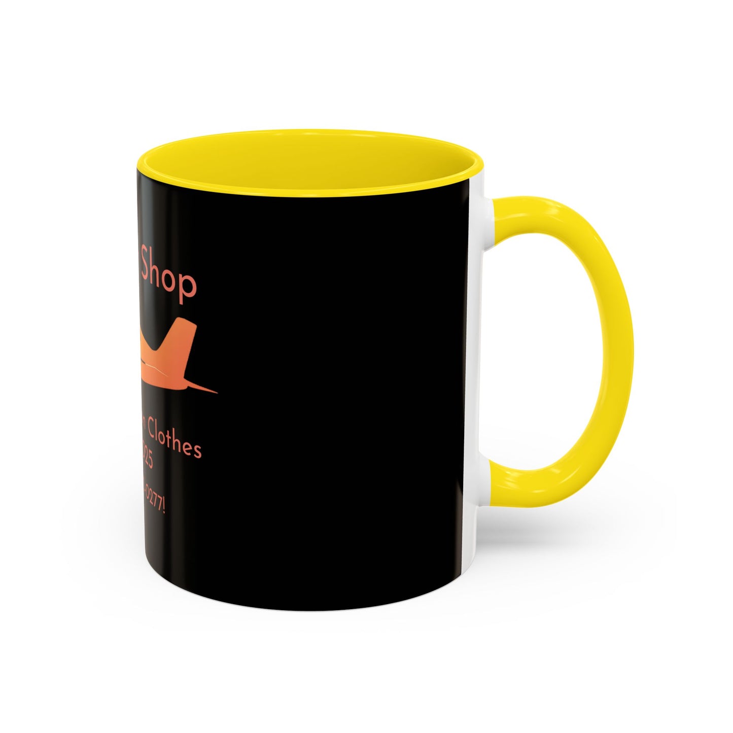 FlyWear Shop Logo Black Mug