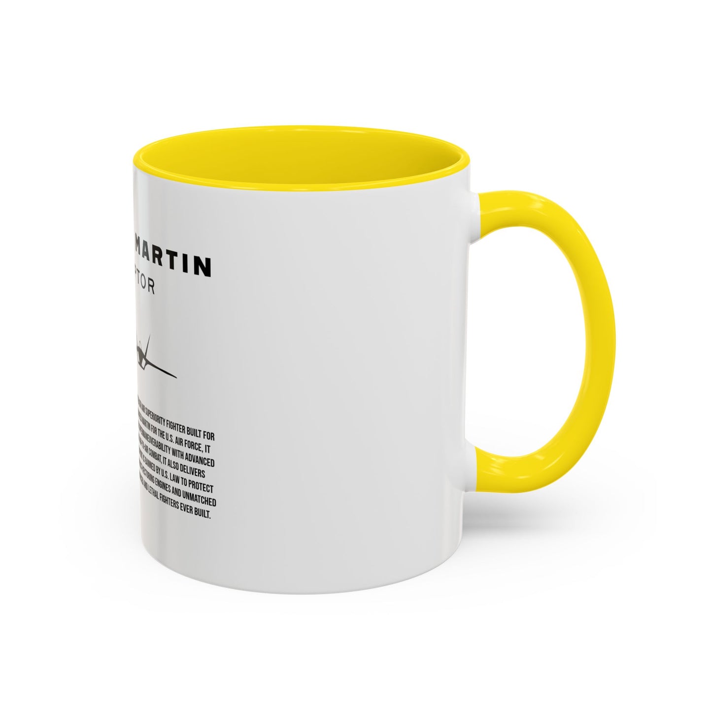 F-22 Raptor Fighter Jet Coffee Mug