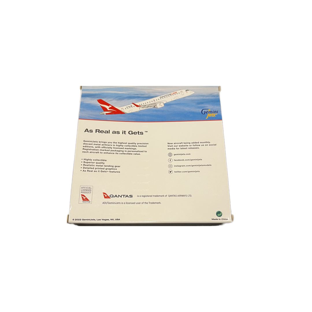 GeminiJets QantasLink E190AR 1:400 Diecast Model