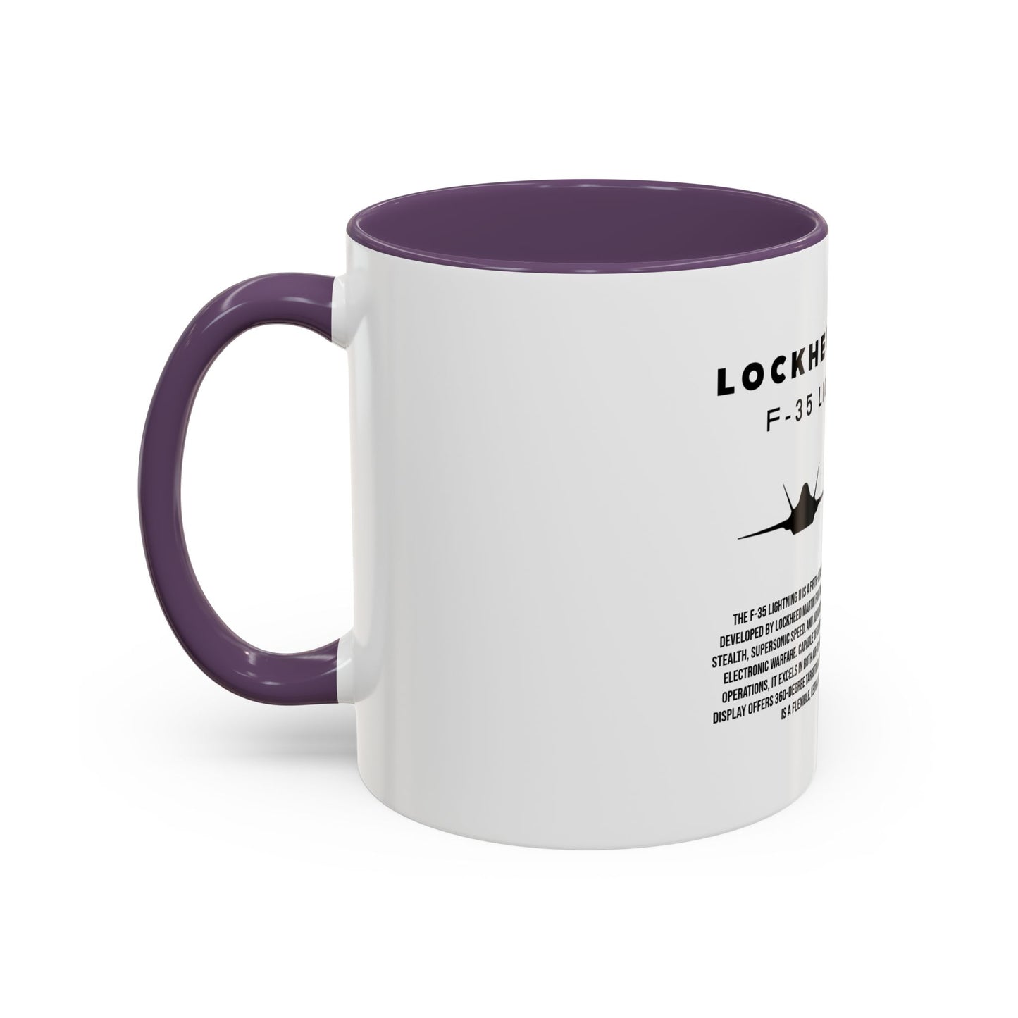 F-35 Lightning II Fighter Jet Coffee Mug