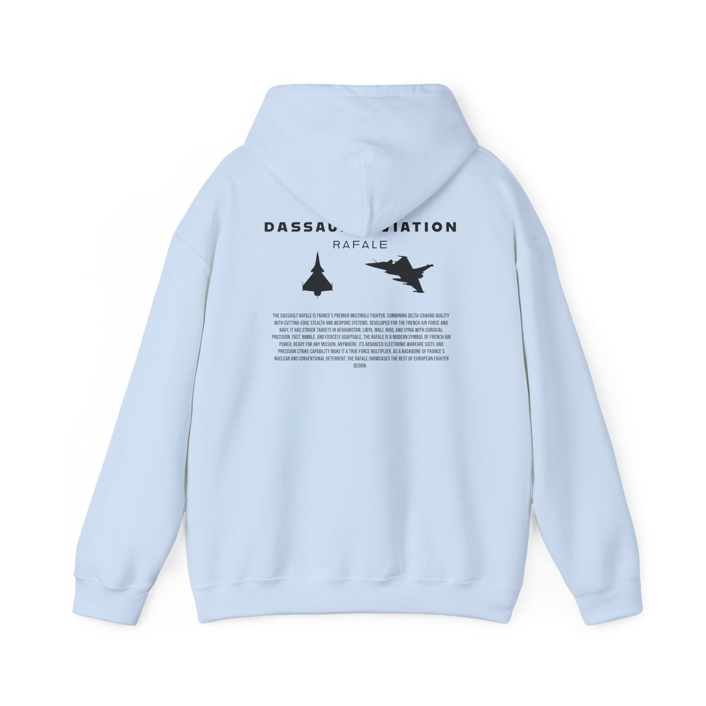 Dassault Rafale Fighter Jet Unisex Hoodie