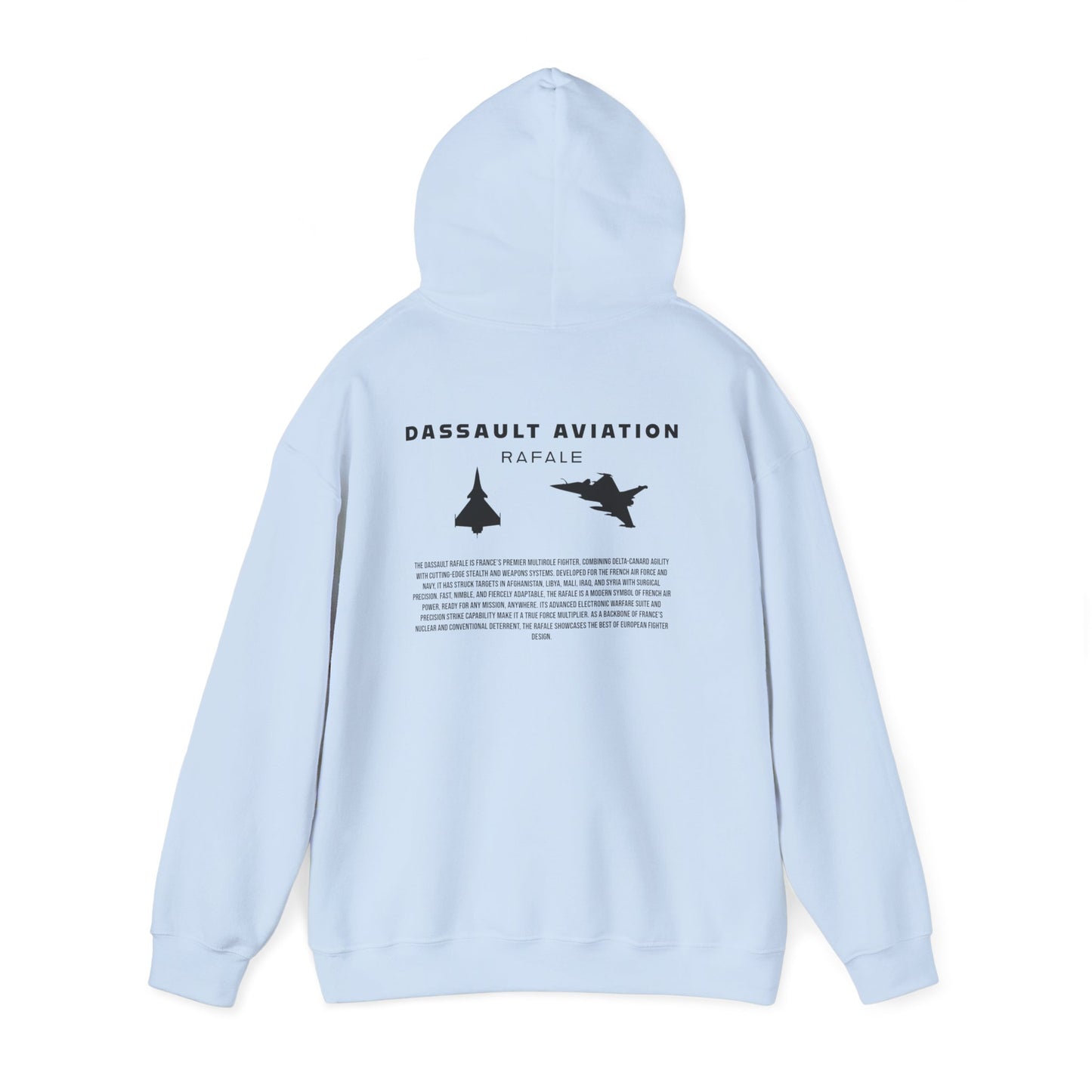 Dassault Rafale Fighter Jet Unisex Hoodie