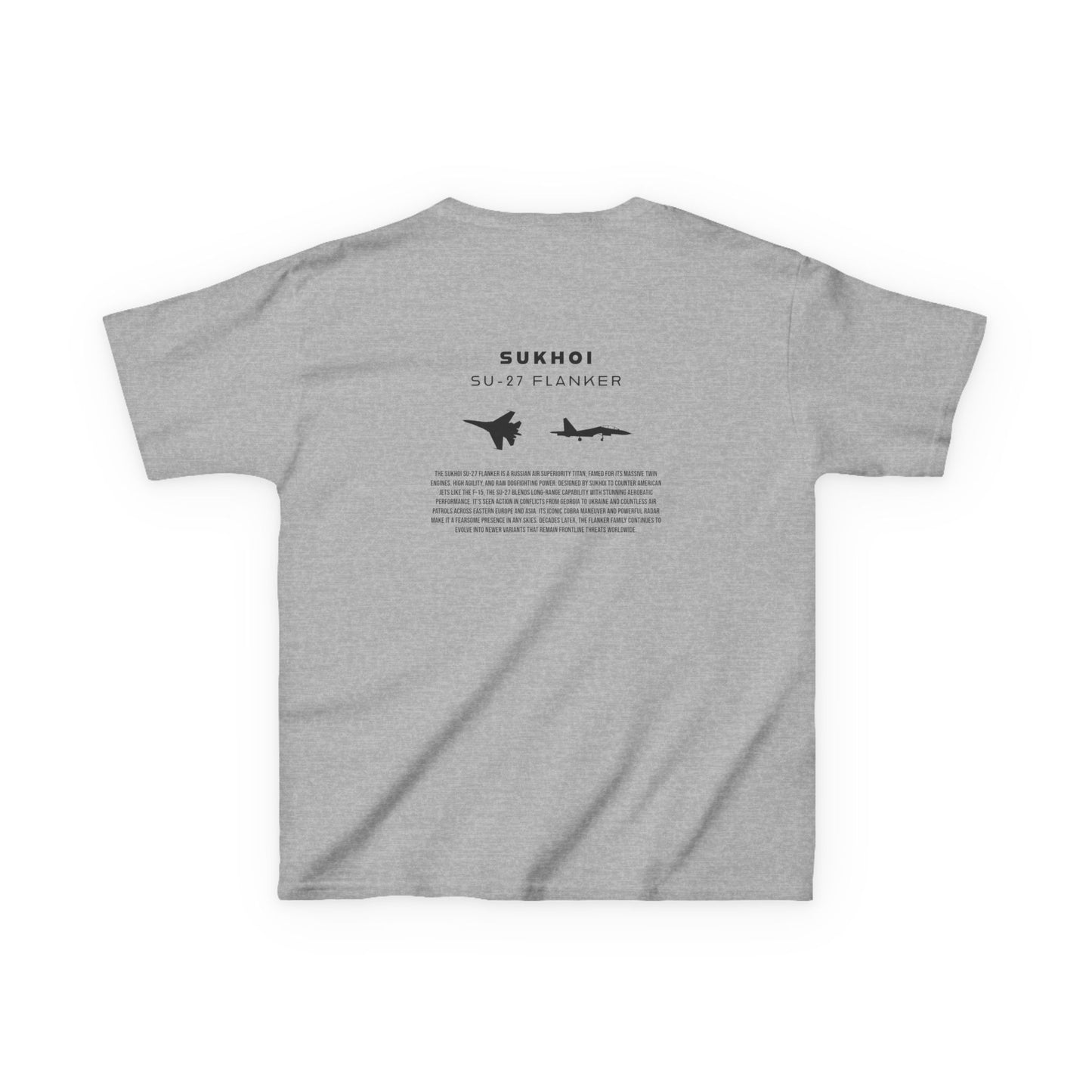 Youth Su-27 Flanker Fighter Jet Unisex T-Shirt