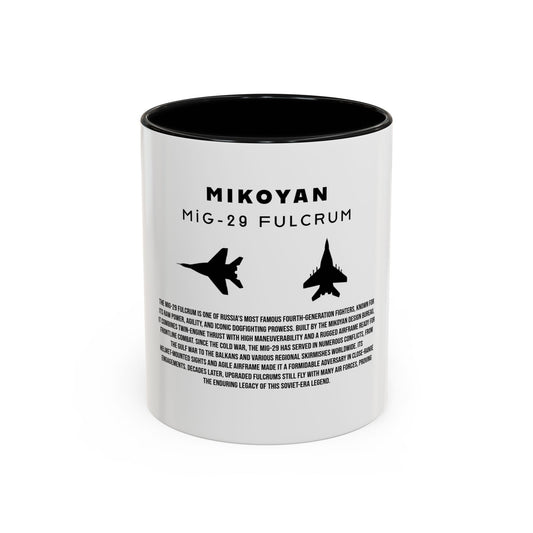 MiG-29 Fulcrum Fighter Jet Coffee Mug