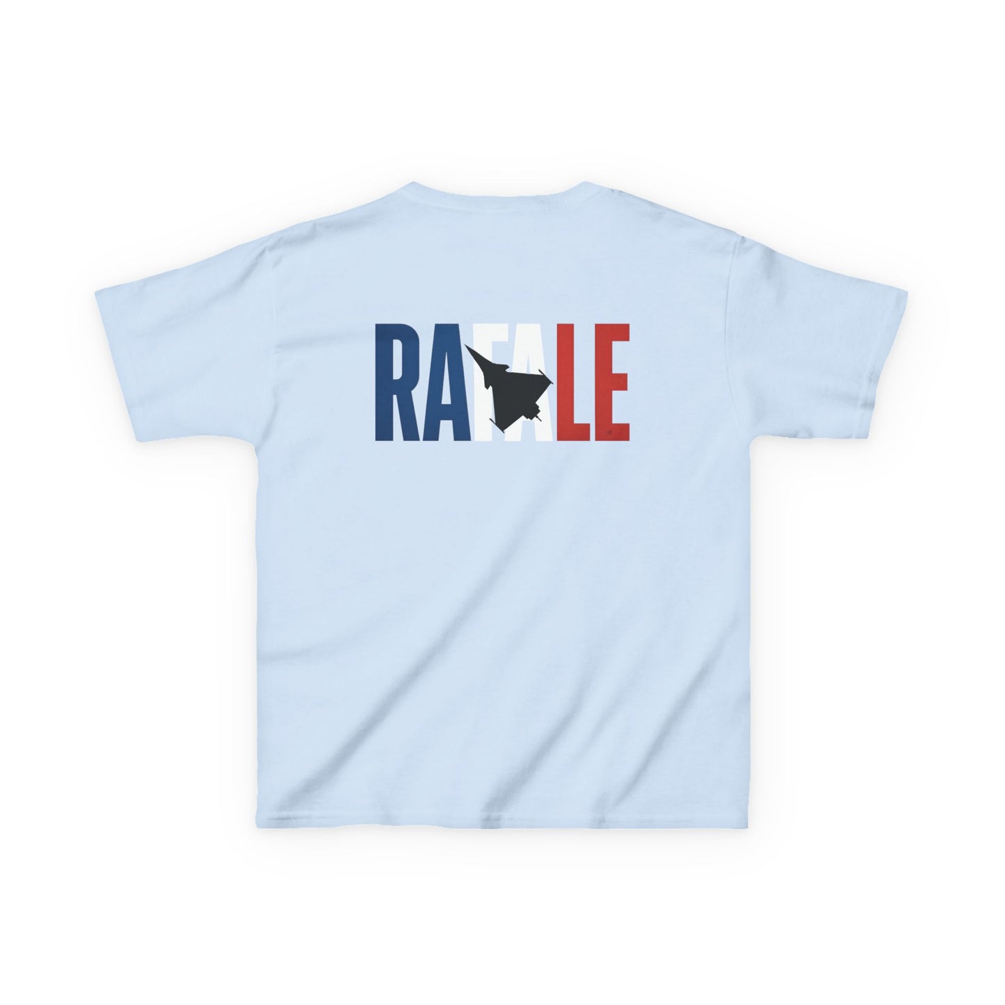 Camiseta unisex para niños del avión de combate Dassault Falcon