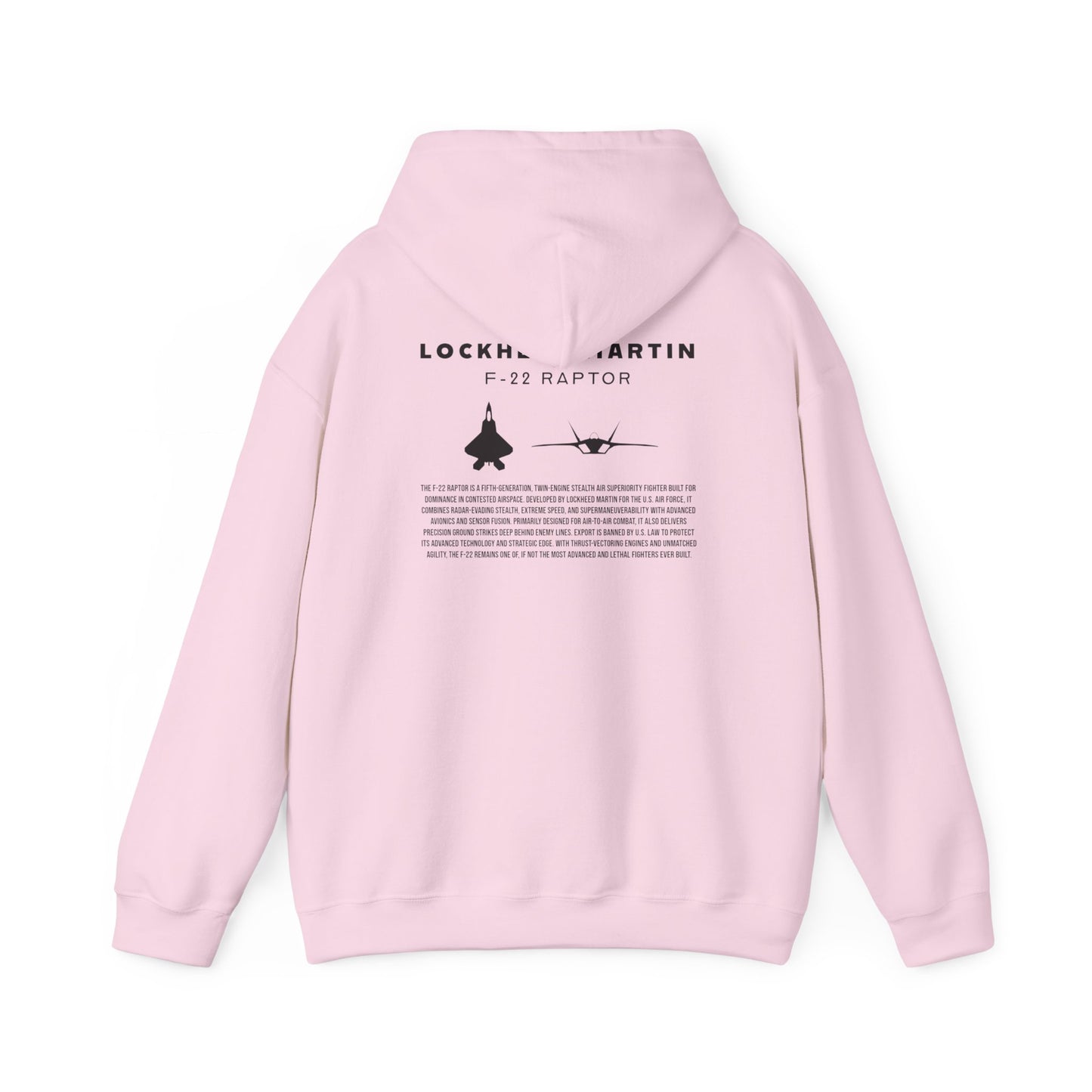 F-22 Raptor Fighter Jet Unisex Hoodie
