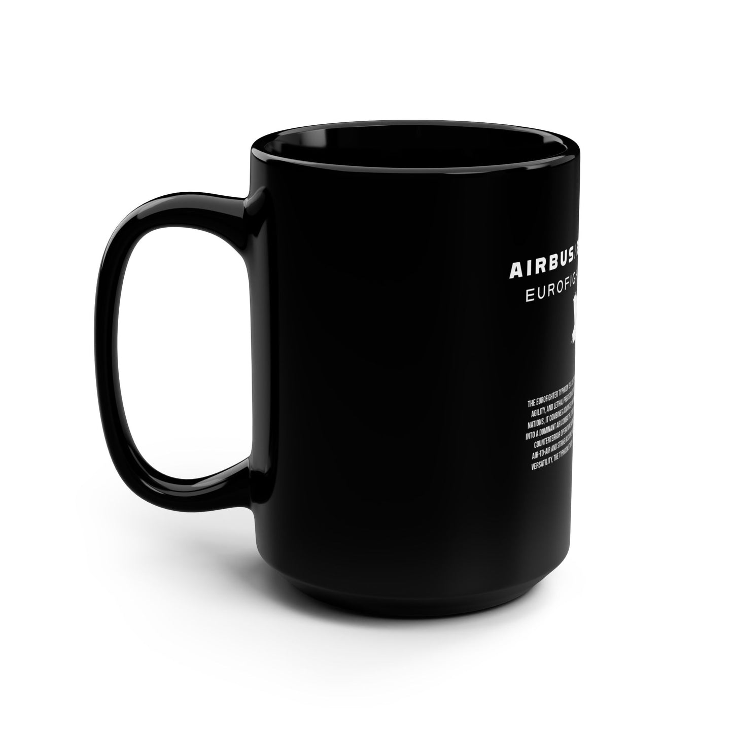 Eurofighter Typhoon Black Mug