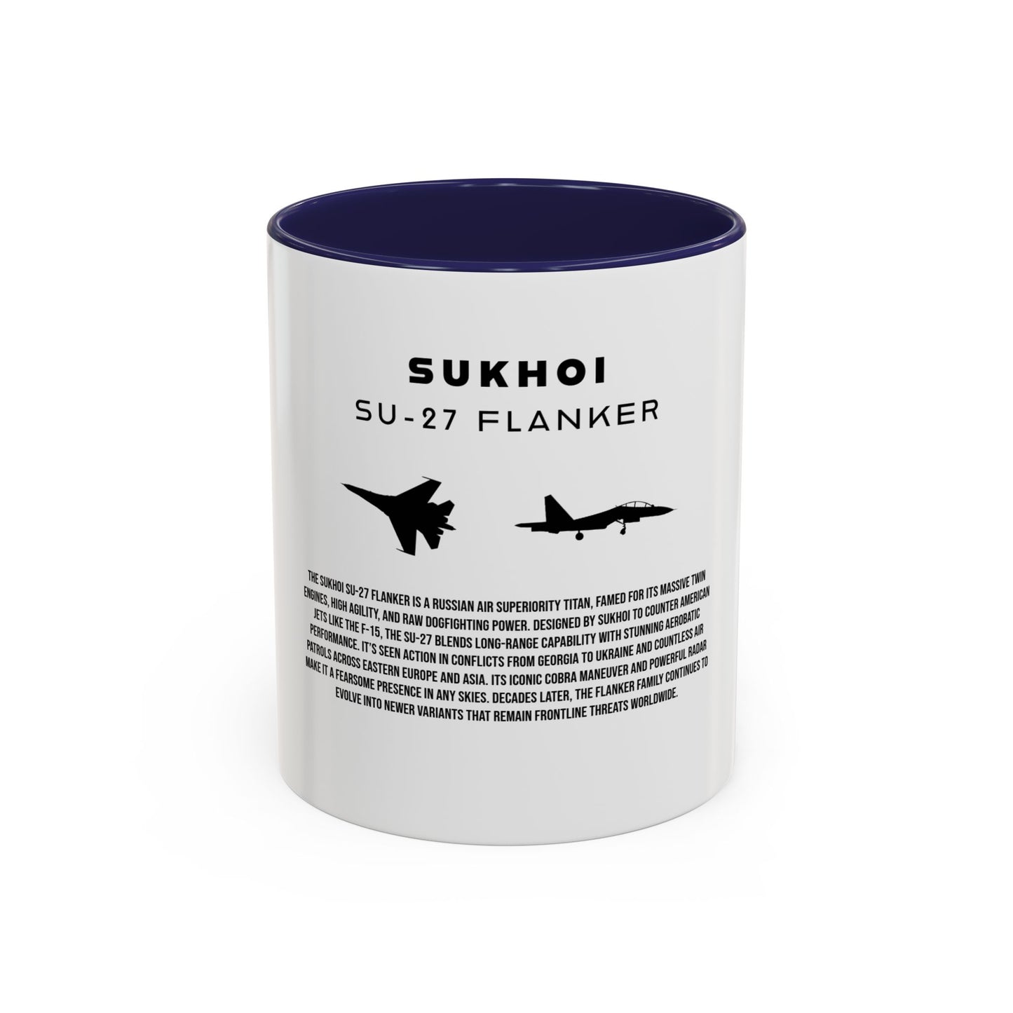 Su-27 Flanker Fighter Jet Coffee Mug