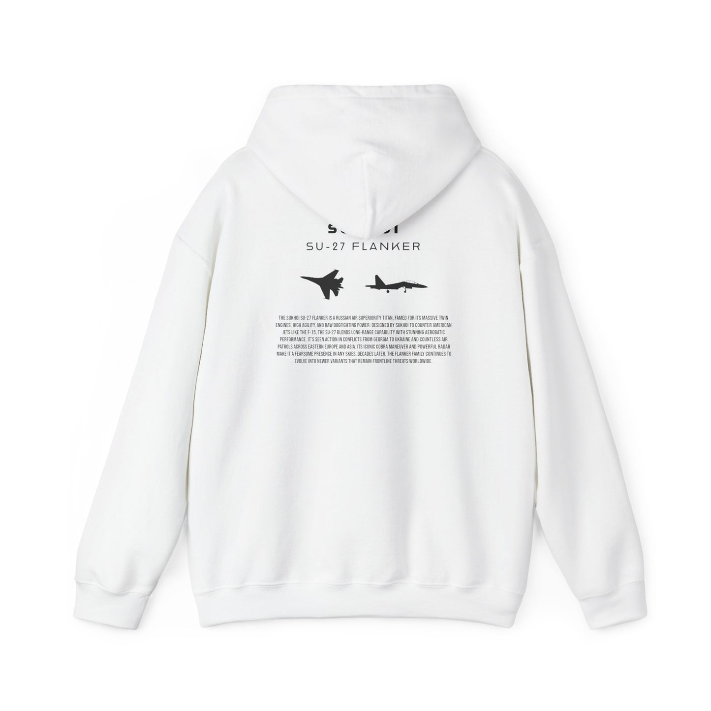 Su-27 Flanker Fighter Jet Unisex Hoodie