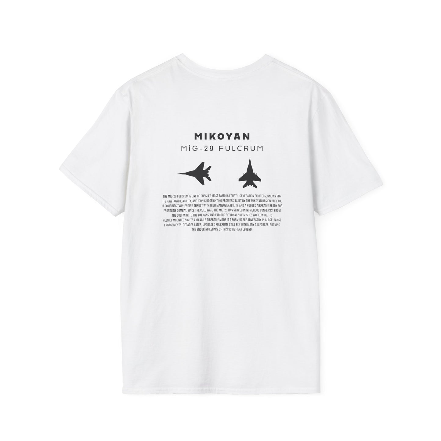 MiG-29 Fulcrum Fighter Jet Unisex T-Shirt