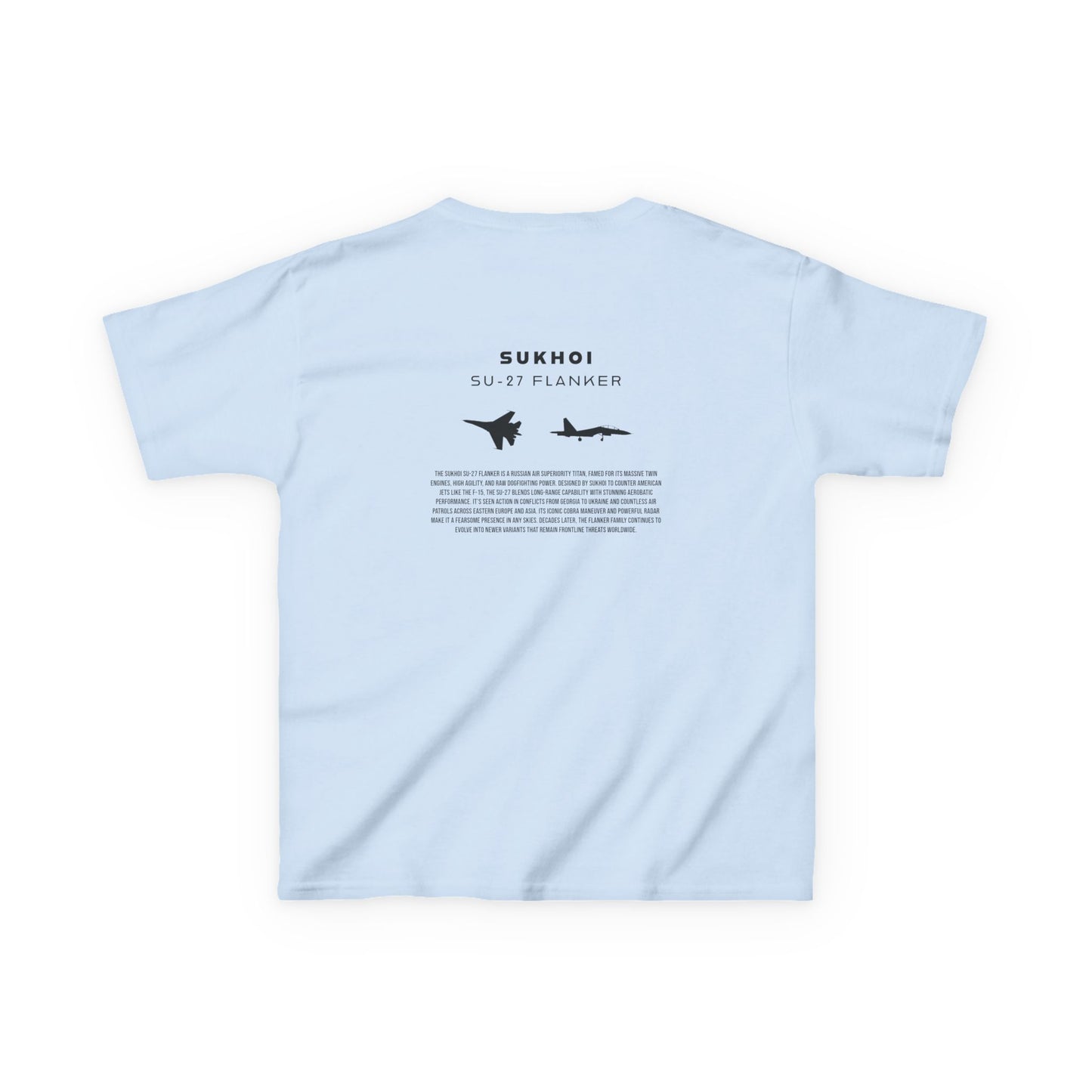 Youth Su-27 Flanker Fighter Jet Unisex T-Shirt