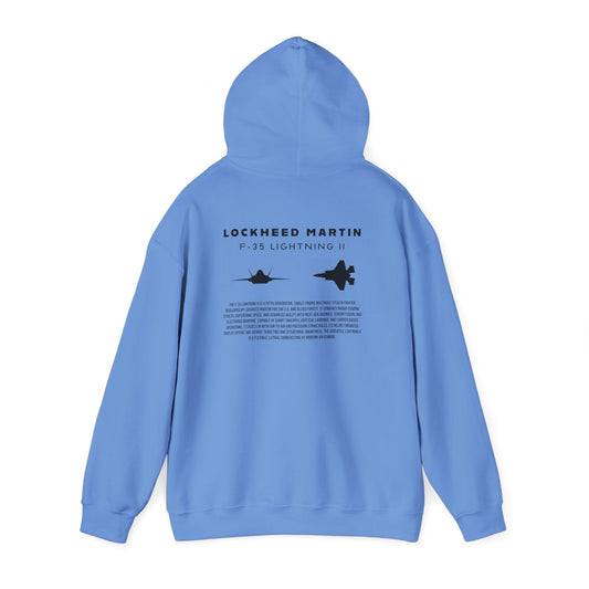 F-35 Lightning II Fighter Jet Unisex Hoodie