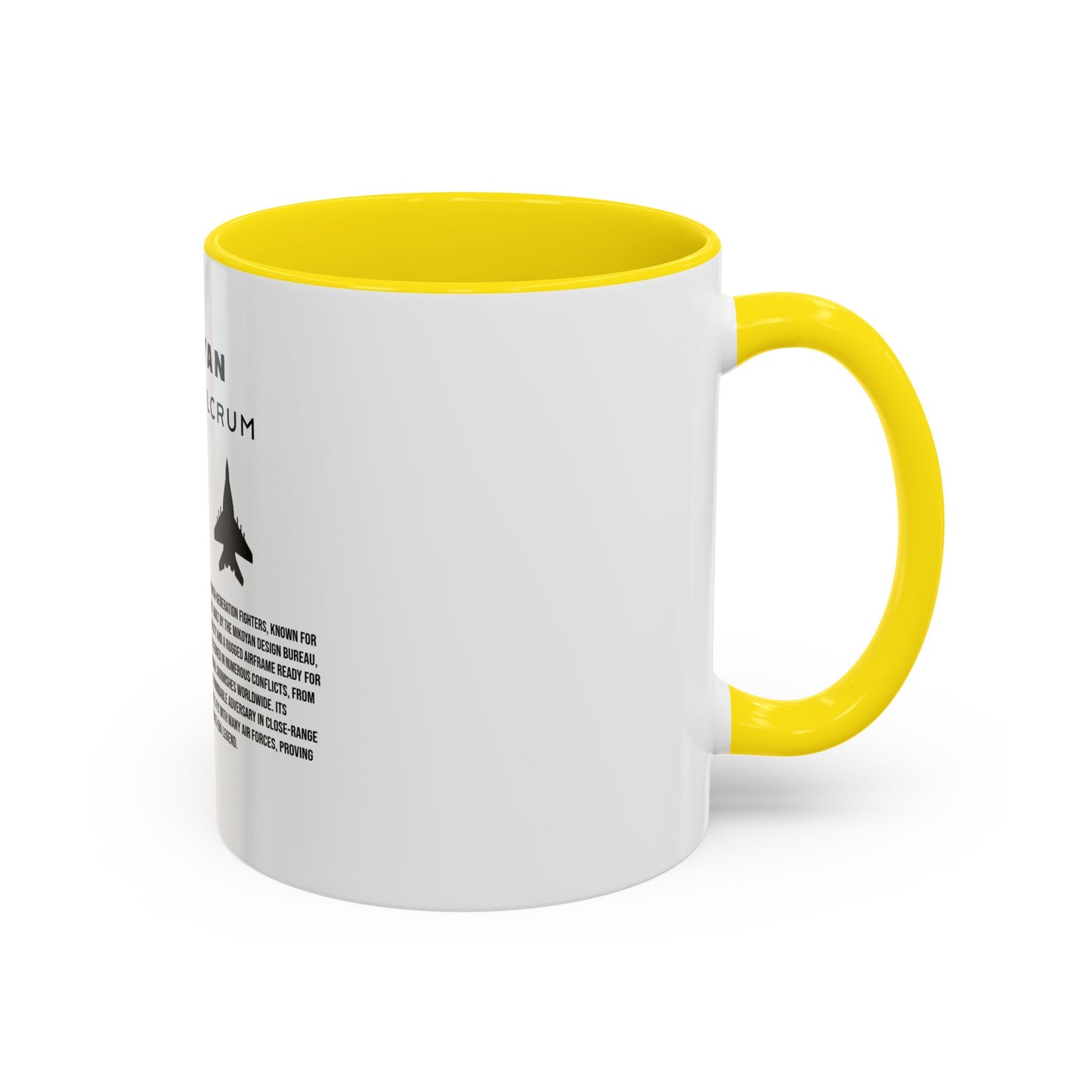 MiG-29 Fulcrum Fighter Jet Coffee Mug