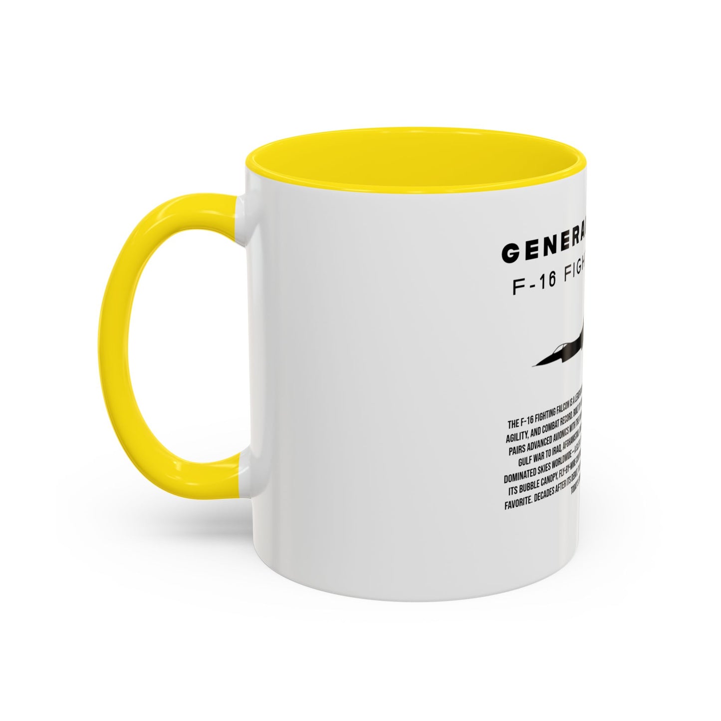 F-16 Fighting Falcon Fighter Jet Coffee Mug