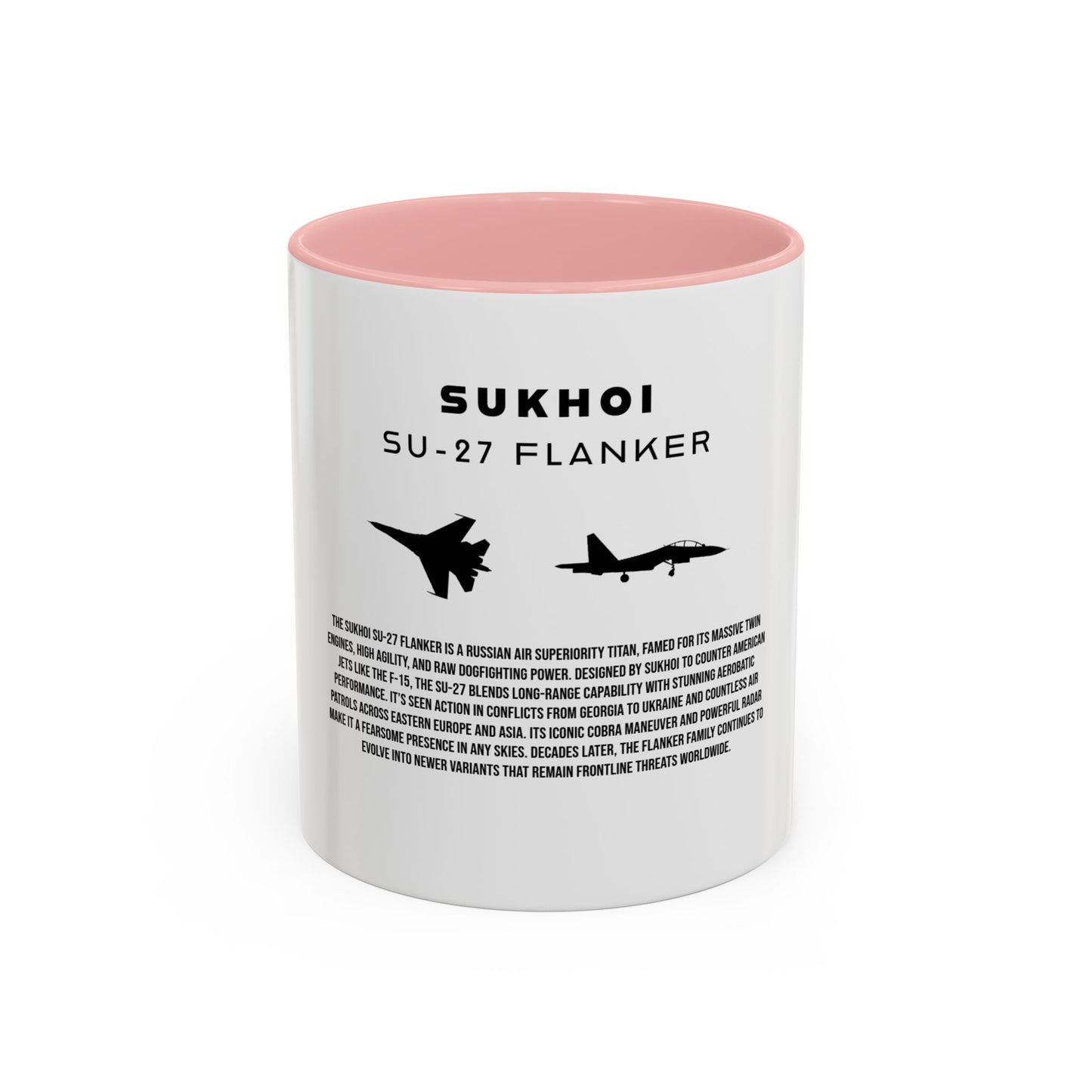 Su-27 Flanker Fighter Jet Coffee Mug