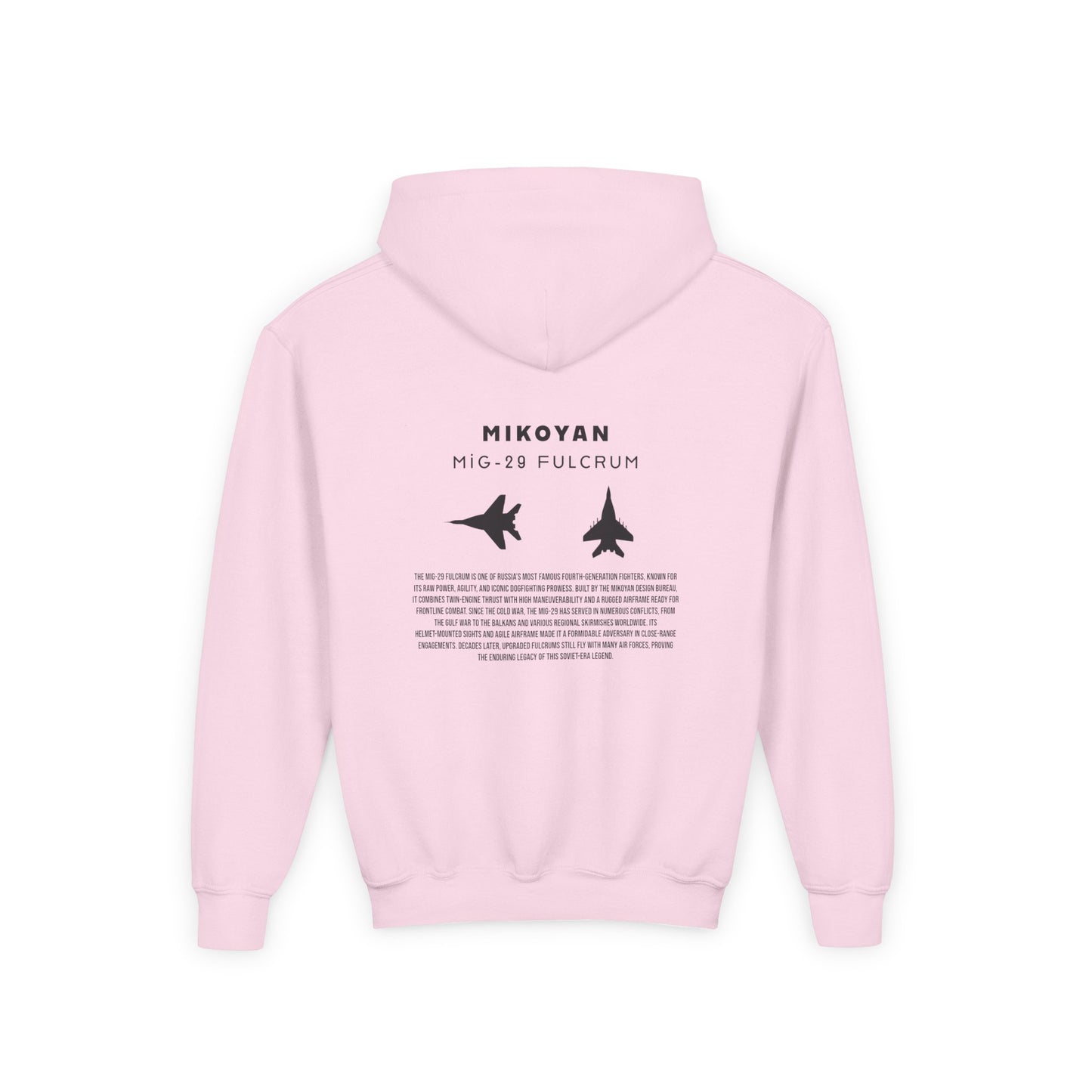 Youth MiG-29 Fulcrum Fighter Jet Unisex Hoodie