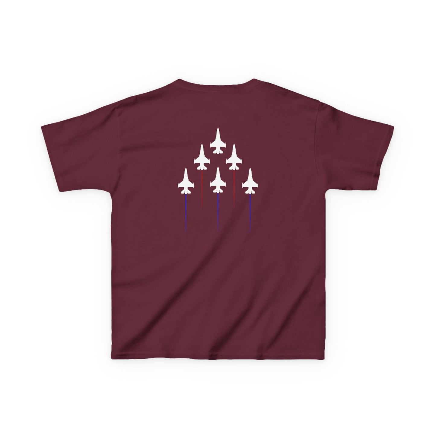 Youth USAF Thunderbirds Delta Formation Unisex T-Shirt