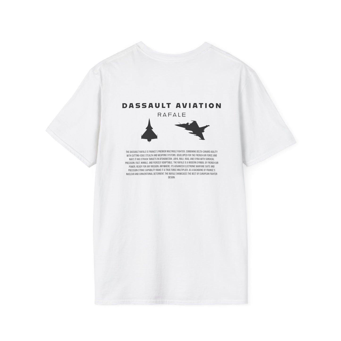 Dassault Rafale Fighter Jet Unisex T-Shirt