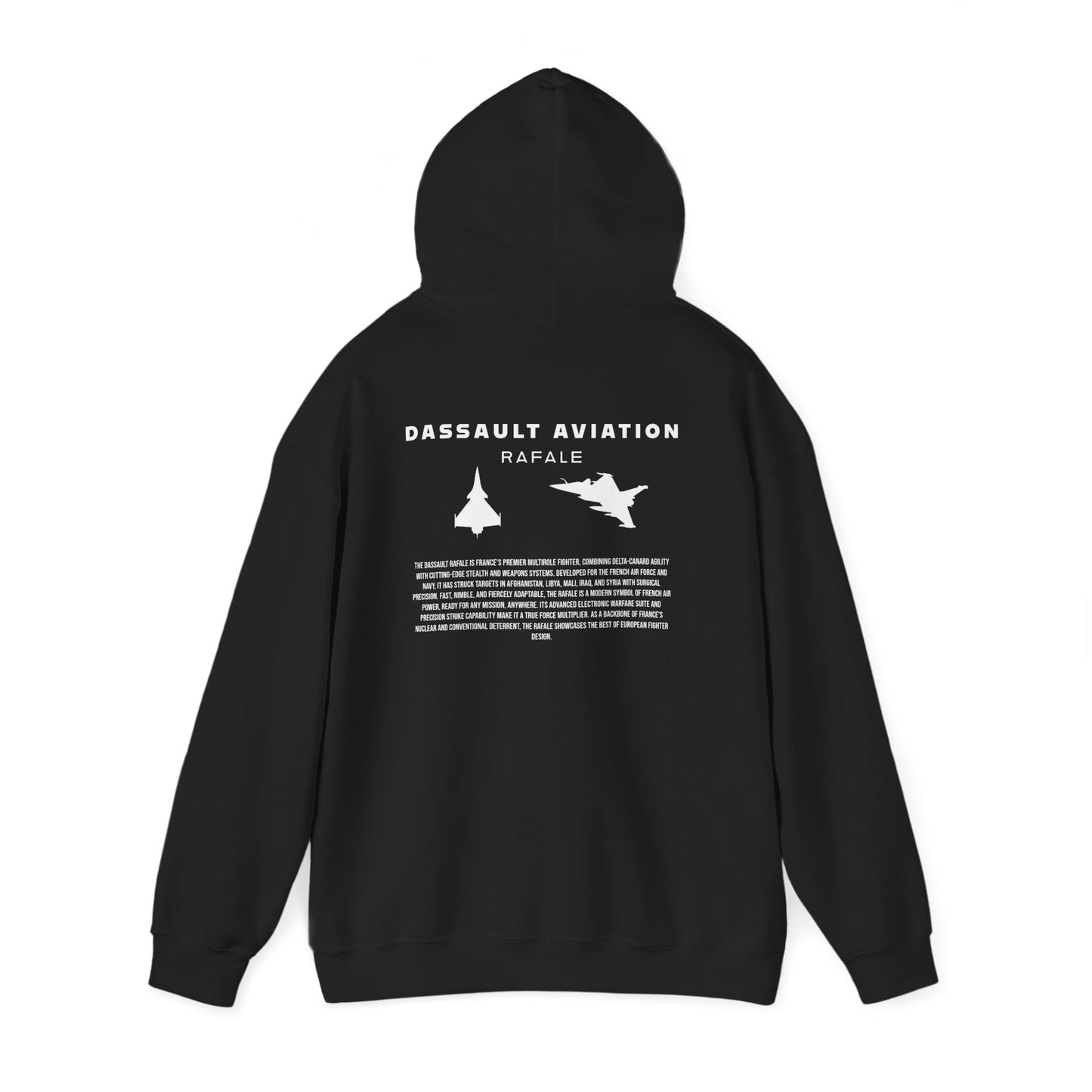 Dassault Rafale Fighter Jet Unisex Hoodie