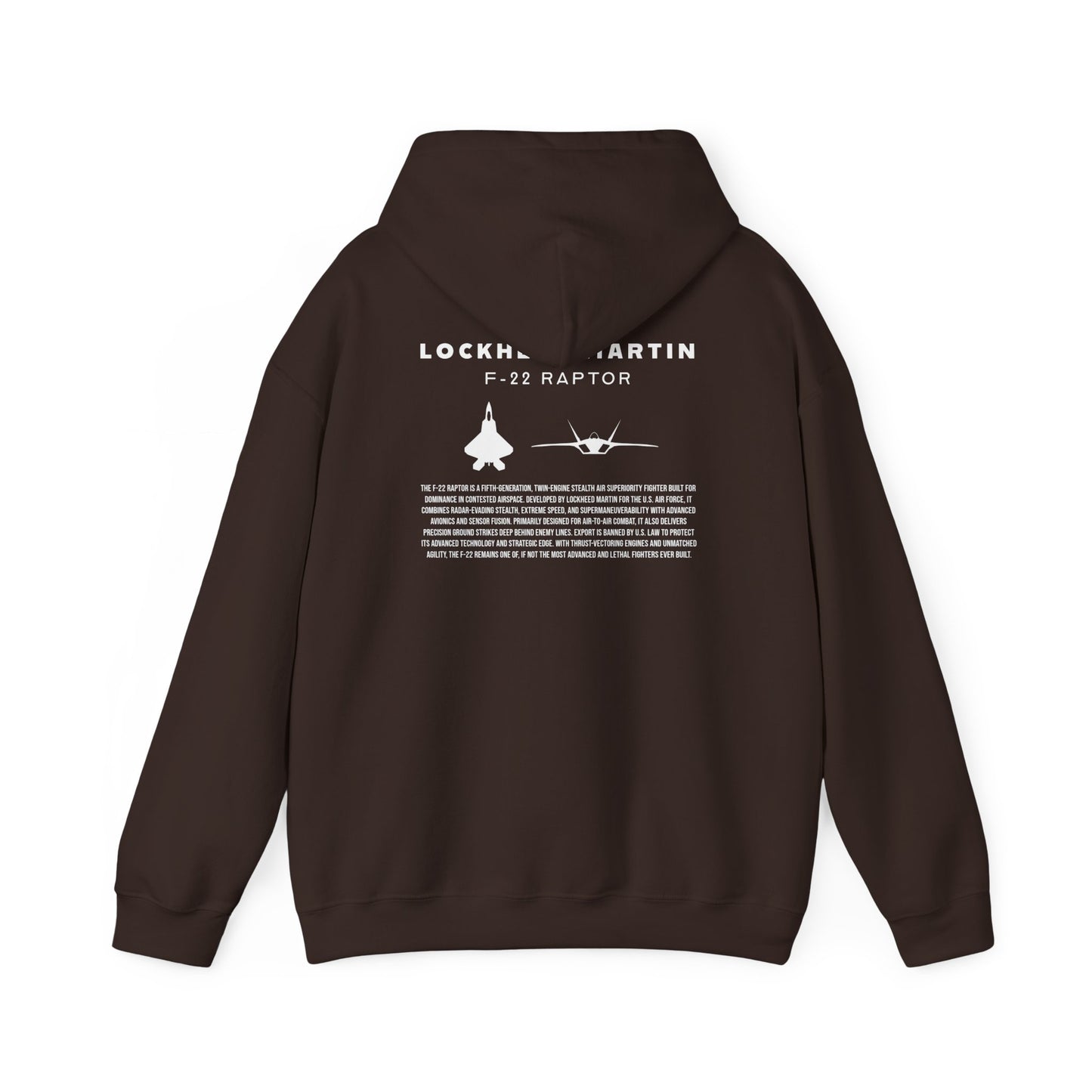F-22 Raptor Fighter Jet Unisex Hoodie